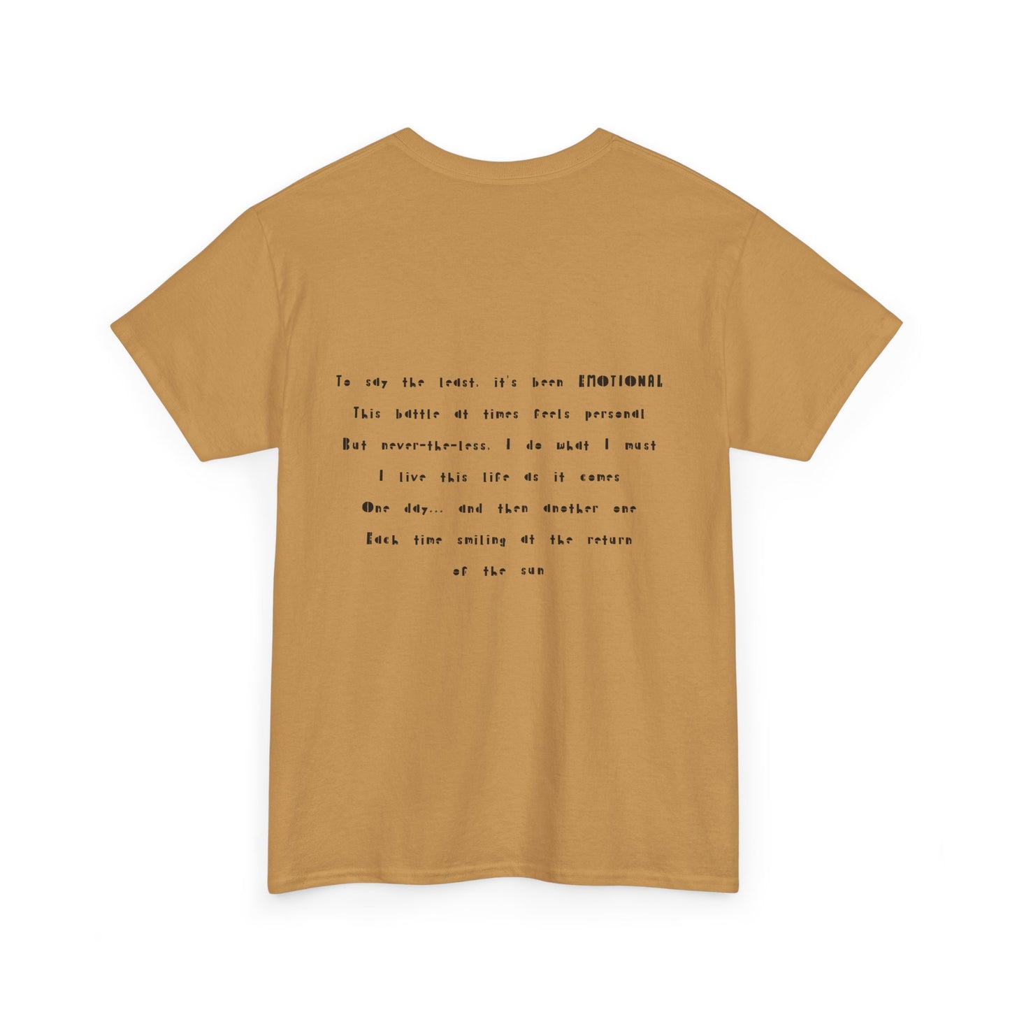 Emotional Art Unisex Heavy Cotton Tee | Aesthetic Shirt, Soft Graphic Tee, Casual Wear, Gift for Art Lovers, Unique Expression