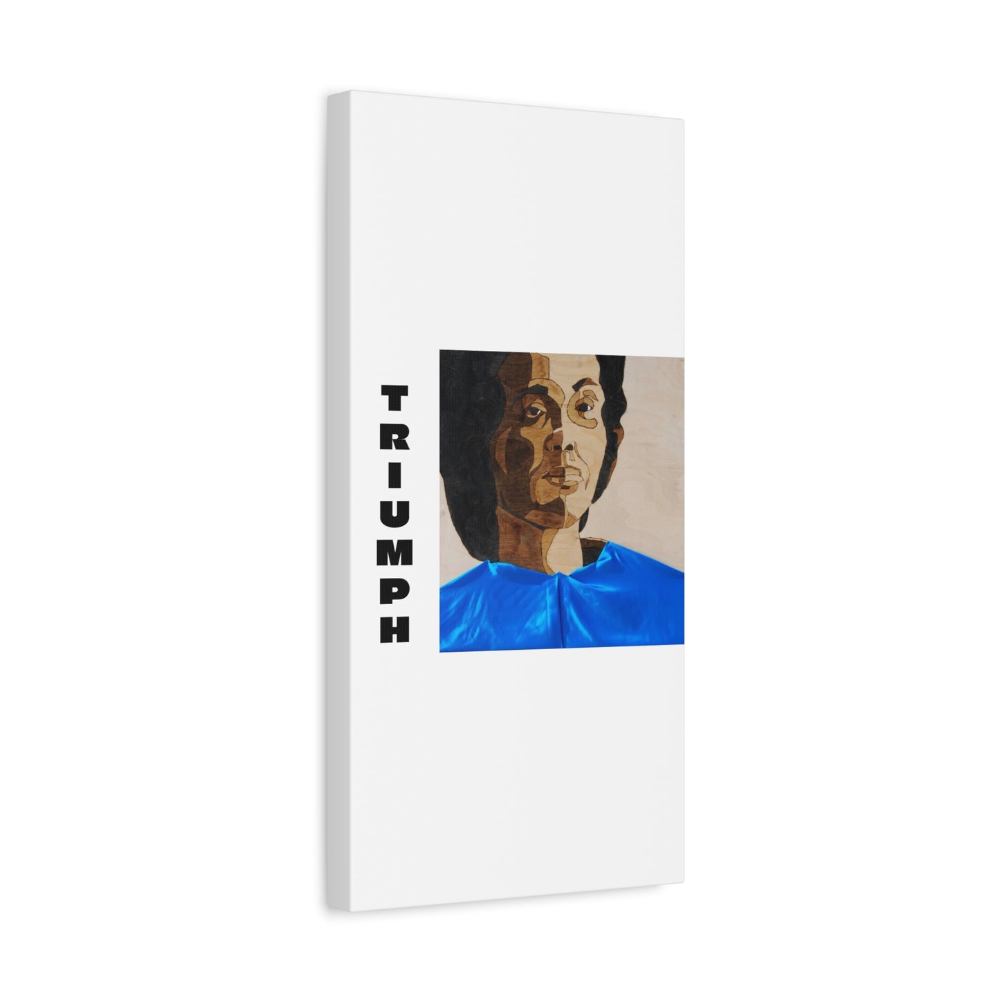 Artistic Canvas Wall Art - Stretched Matte Print of Iconic Portrait