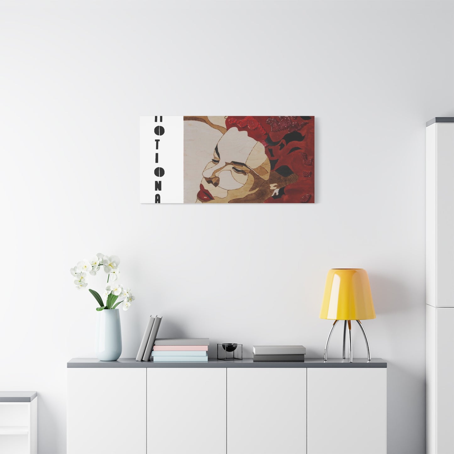 "Emotional" Canvas, Stretched, 1.25"