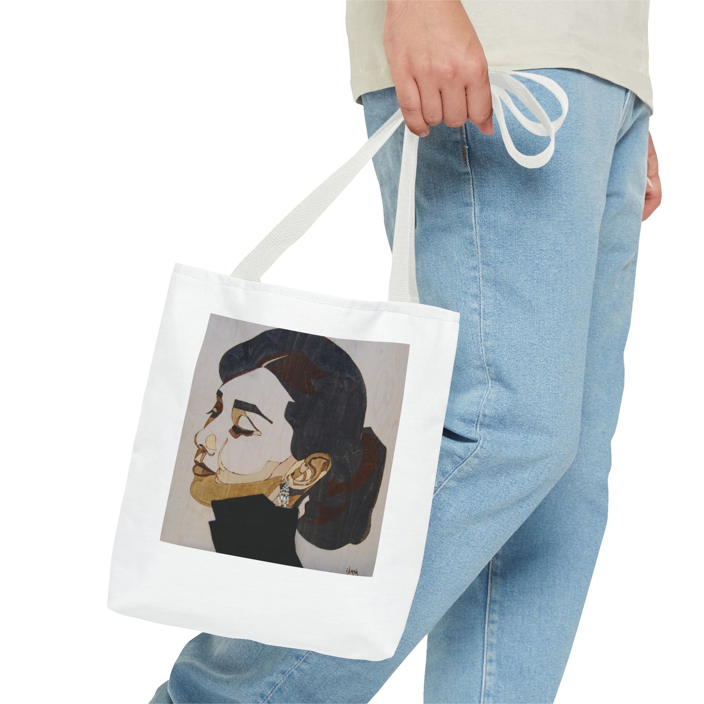 Stylish Adored Tote Bag - Fashionable Art Design for Everyday Use