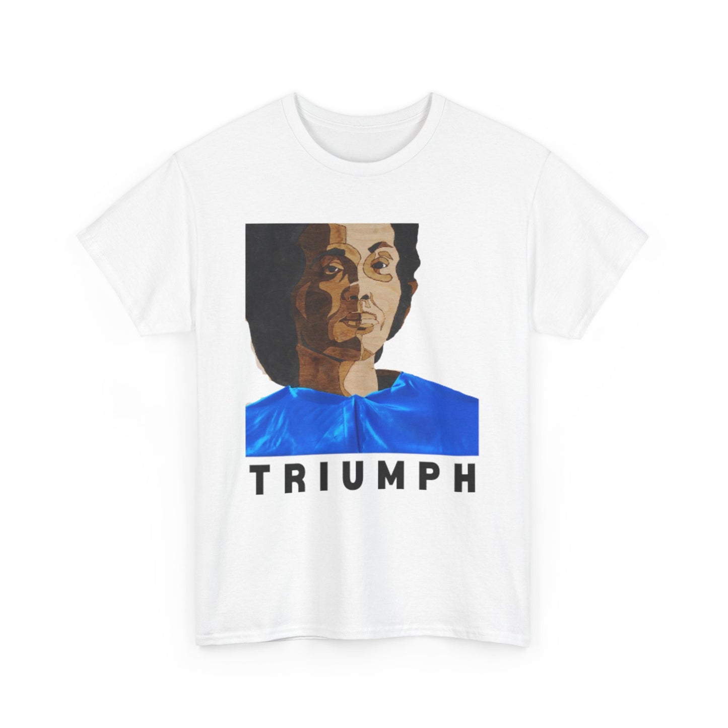 Inspirational Triumph T-Shirt, Unisex Heavy Cotton Tee, Motivational Apparel, Graphic Tee, Perfect for Activism and Celebrations