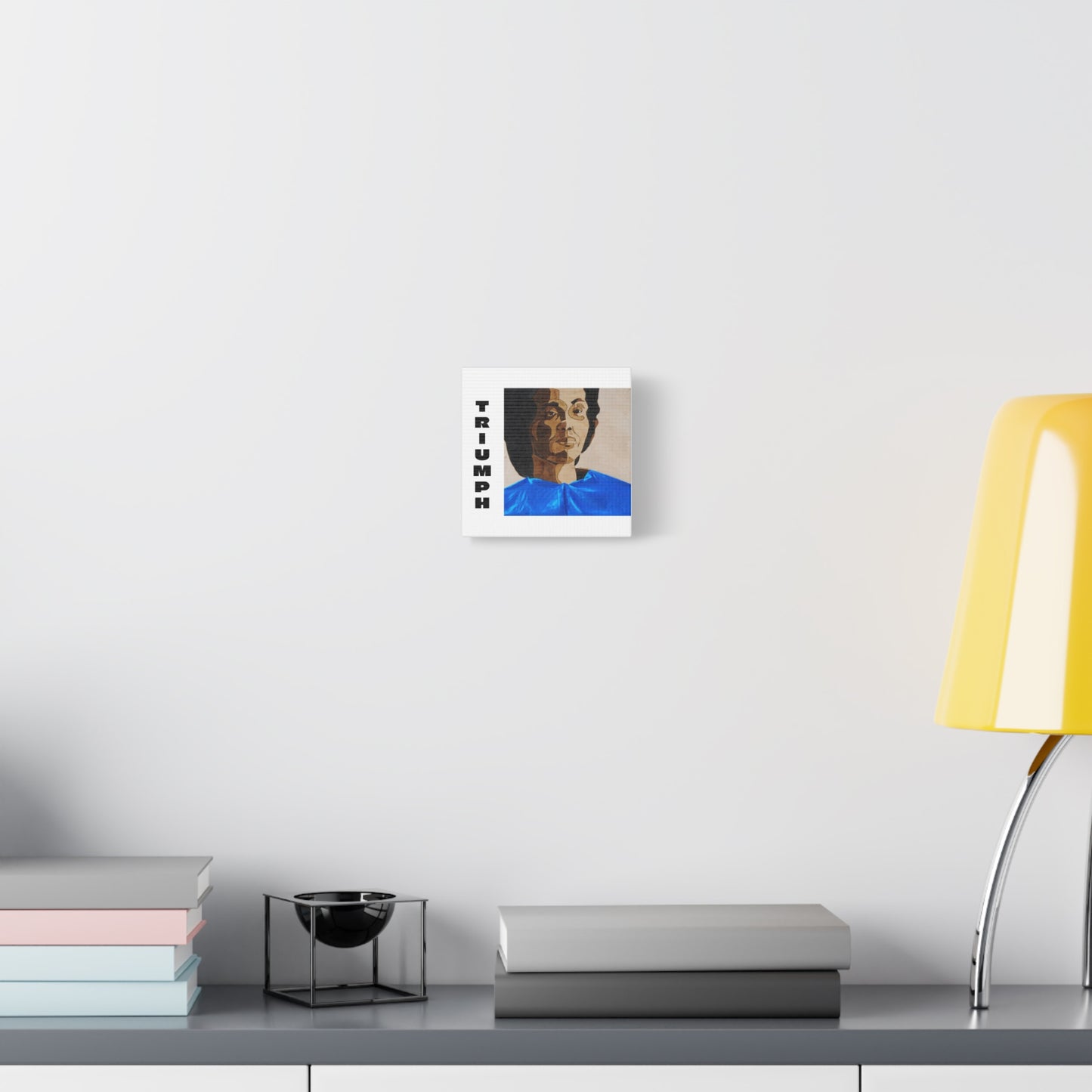 Artistic Canvas Wall Art - Stretched Matte Print of Iconic Portrait