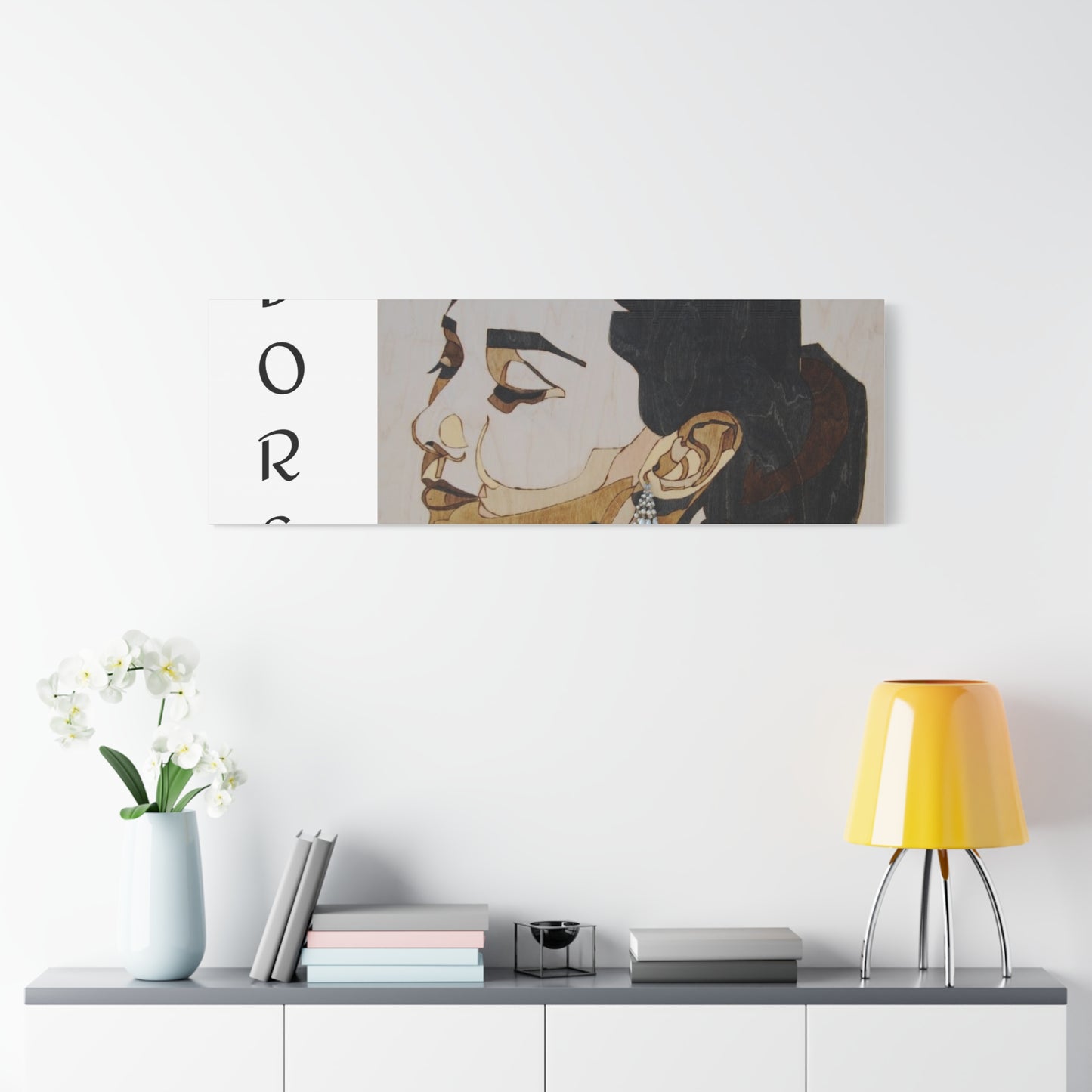 "Adored"Canvas Art – Stylish Portrait of a Woman