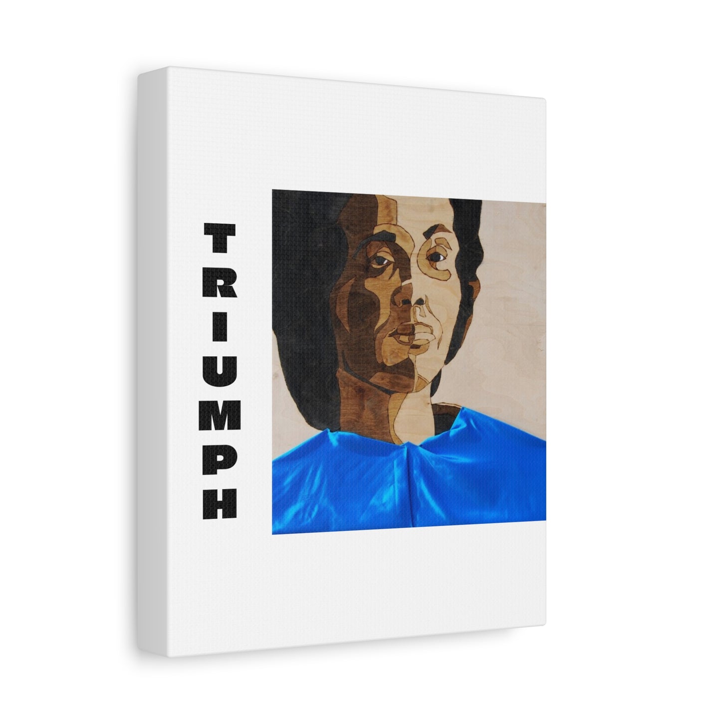 Artistic Canvas Wall Art - Stretched Matte Print of Iconic Portrait