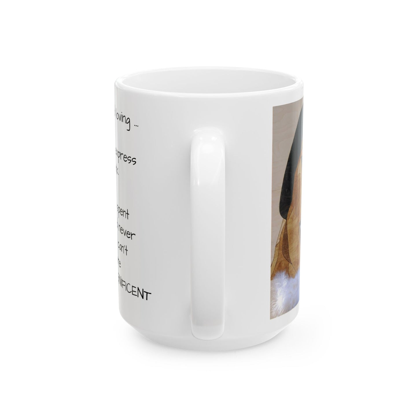 Artistic Ceramic Mug - Unique Design for Coffee Lovers