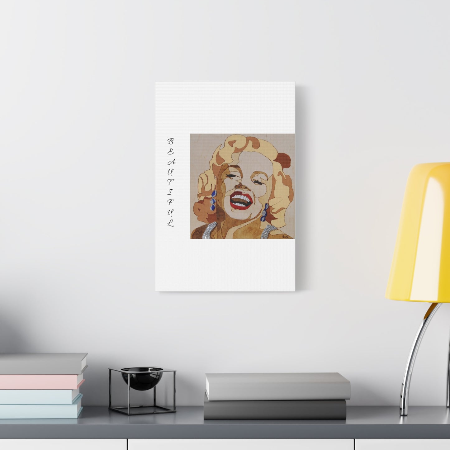 Marilyn Monroe Art Canvas - Stretched Wall Decor for Home & Office