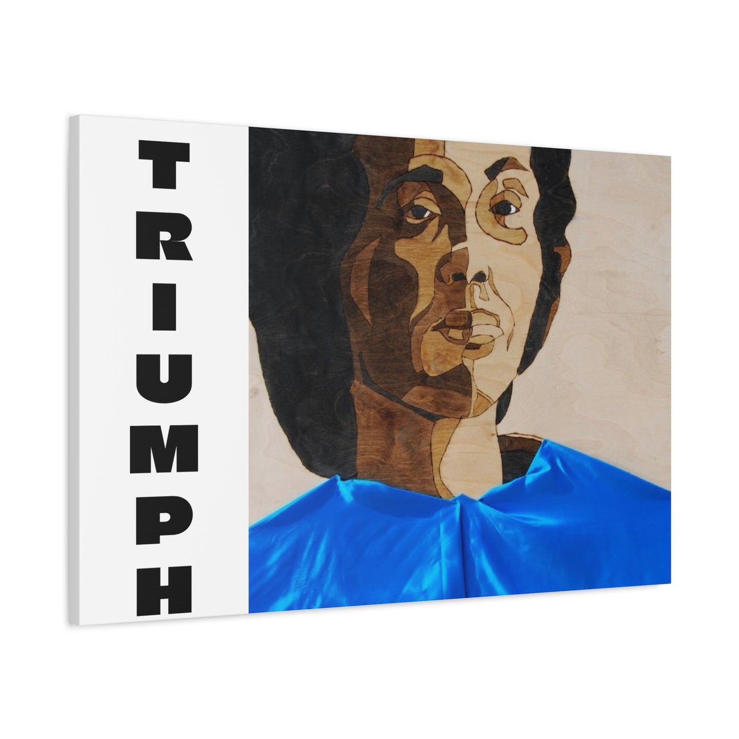 Artistic Canvas Wall Art - Stretched Matte Print of Iconic Portrait
