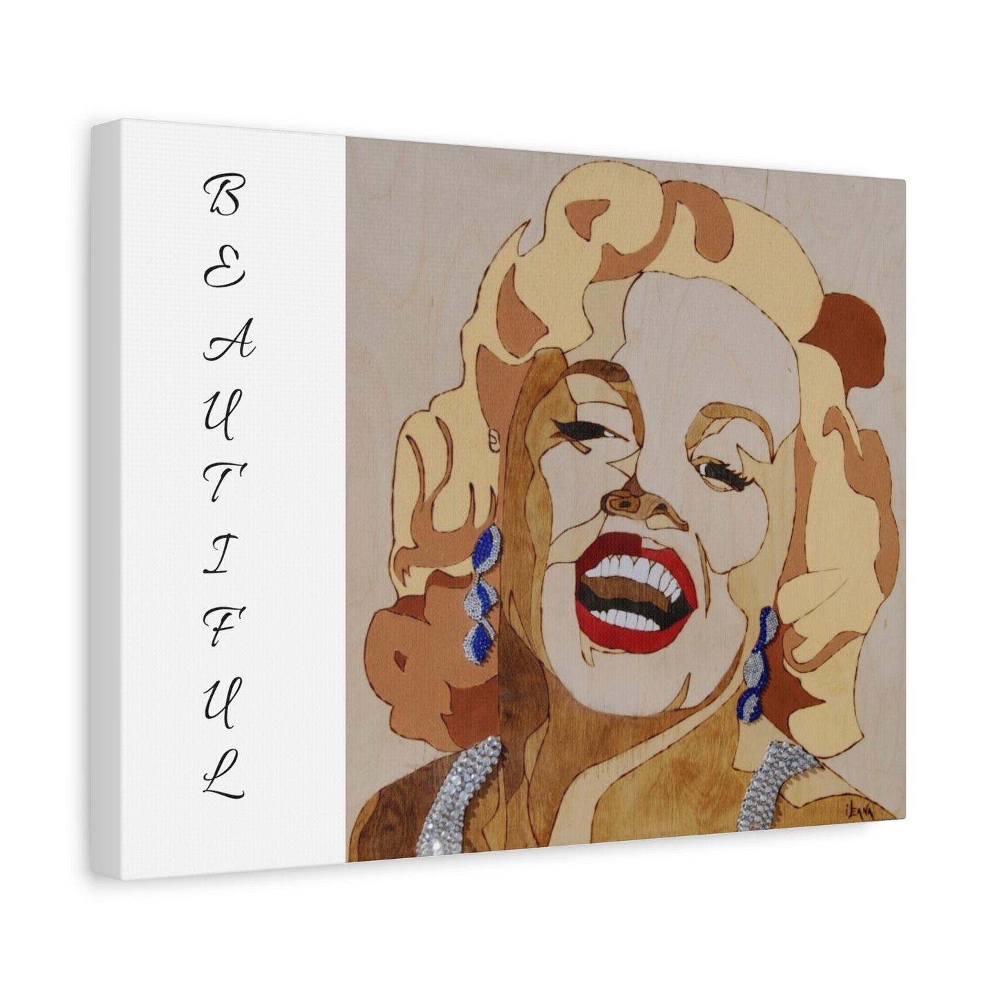 Marilyn Monroe Art Canvas - Stretched Wall Decor for Home & Office