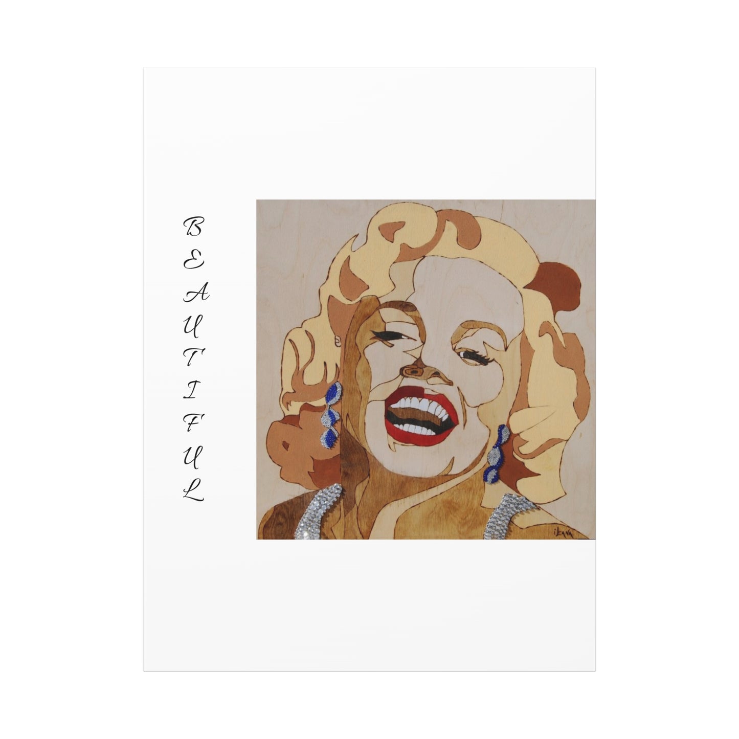 Marilyn Monroe Art Canvas - Stretched Wall Decor for Home & Office