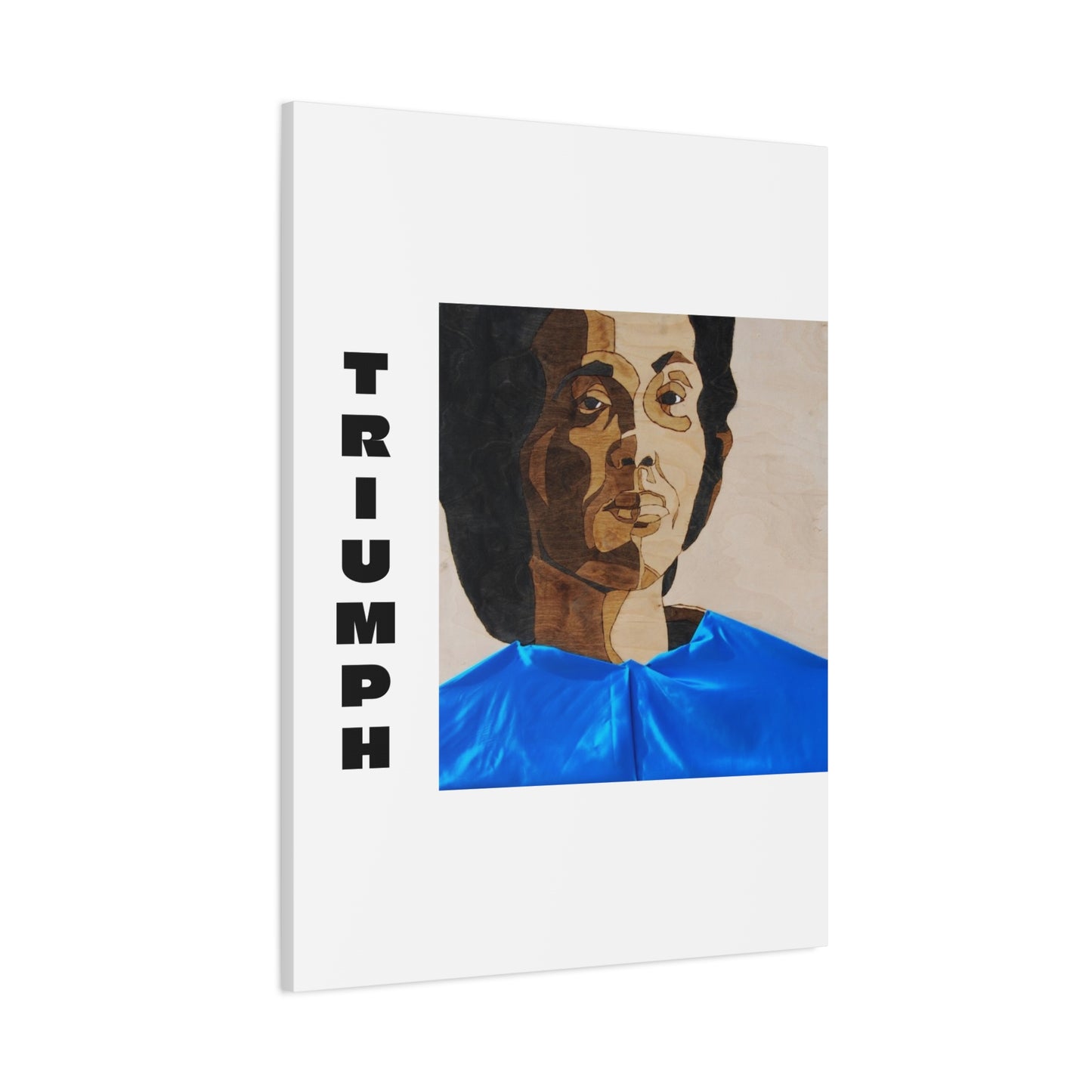 Artistic Canvas Wall Art - Stretched Matte Print of Iconic Portrait