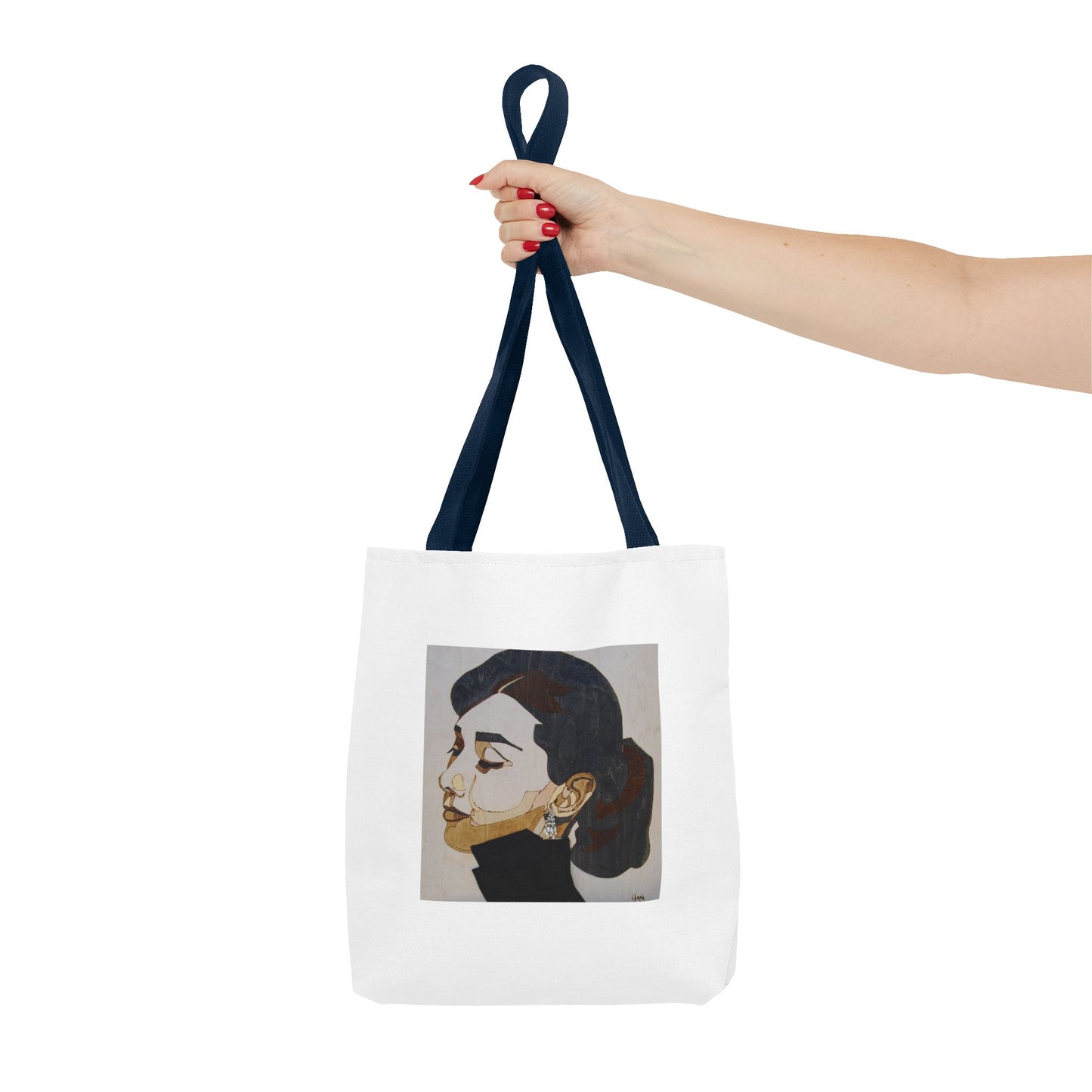Elegant Art Tote Bag with Inspirational Quote Perfect for Everyday Use