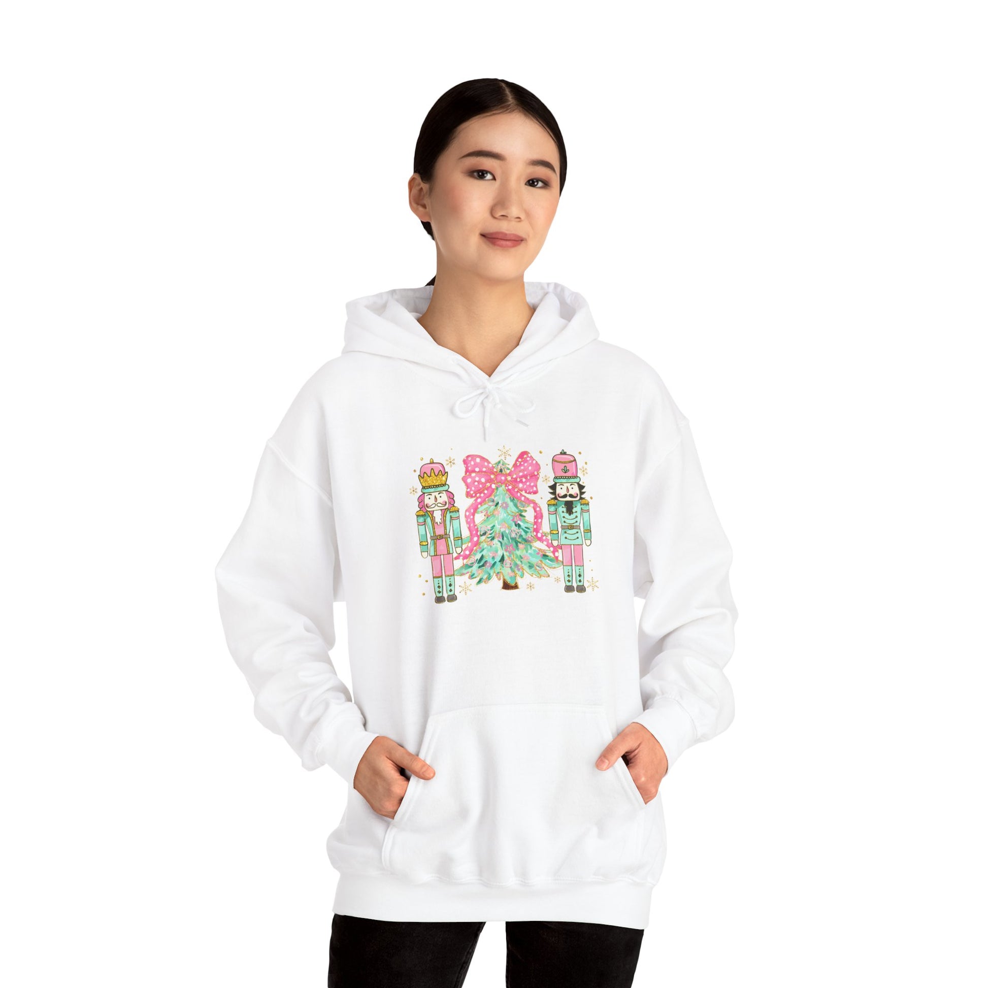 Festive Nutcracker Christmas Hoodie - Ileana Marie Designs