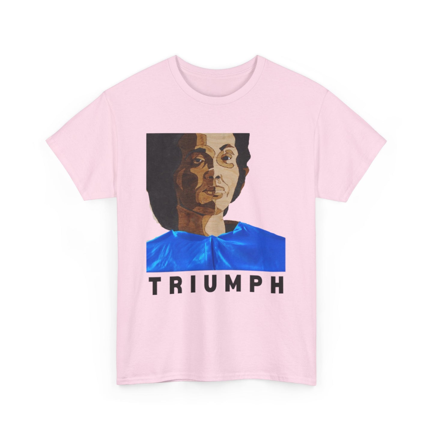 Inspirational Triumph T-Shirt, Unisex Heavy Cotton Tee, Motivational Apparel, Graphic Tee, Perfect for Activism and Celebrations