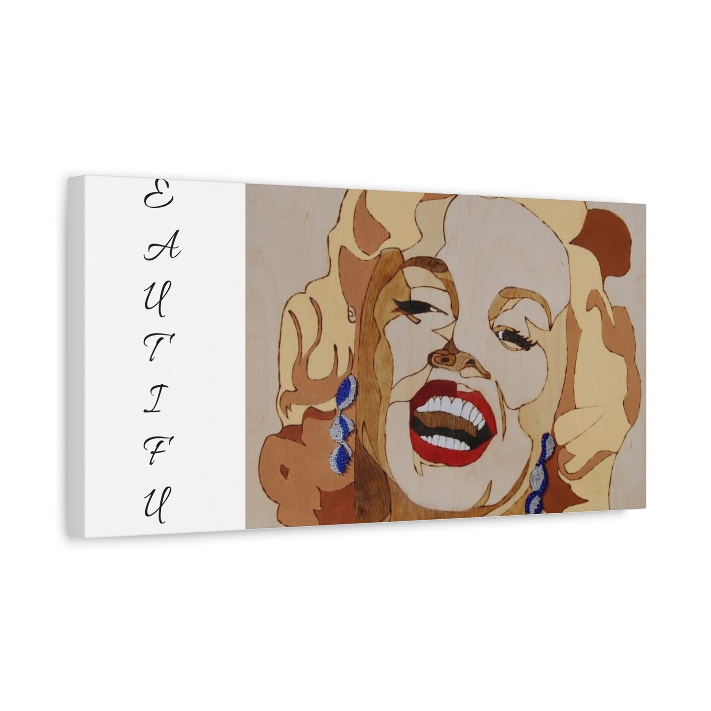Marilyn Monroe Art Canvas - Stretched Wall Decor for Home & Office