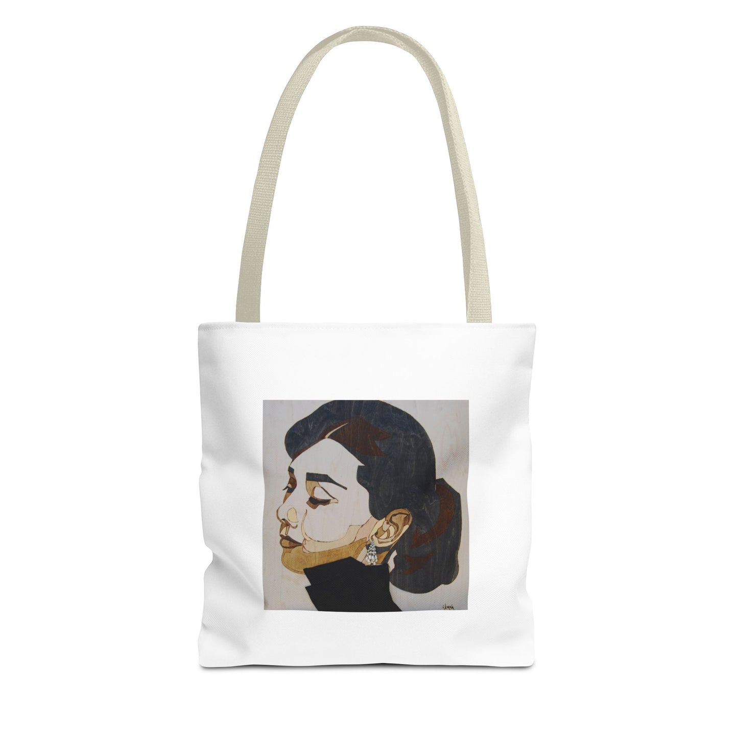 Elegant Art Tote Bag with Inspirational Quote Perfect for Everyday Use