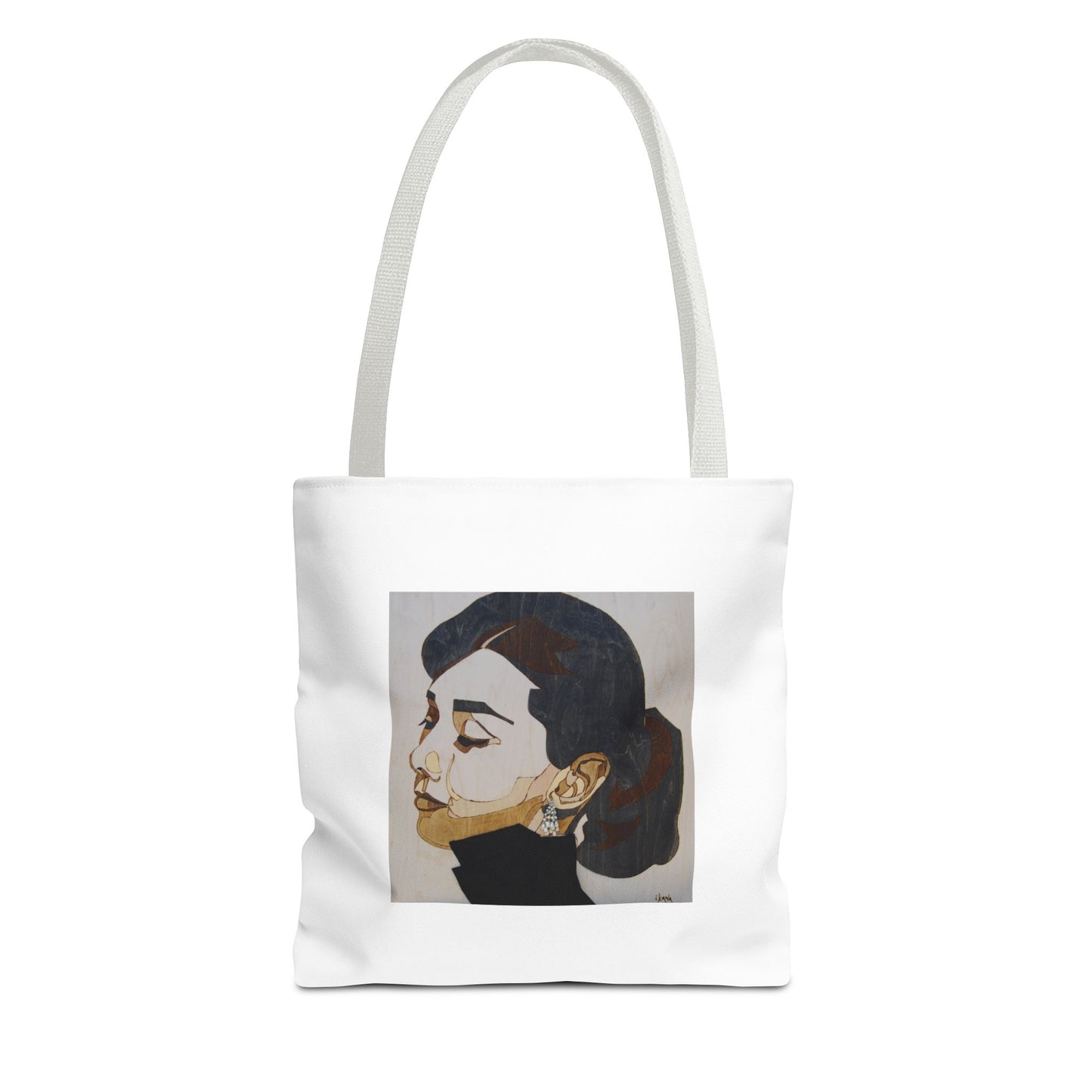 Elegant Art Tote Bag with Inspirational Quote Perfect for Everyday Use