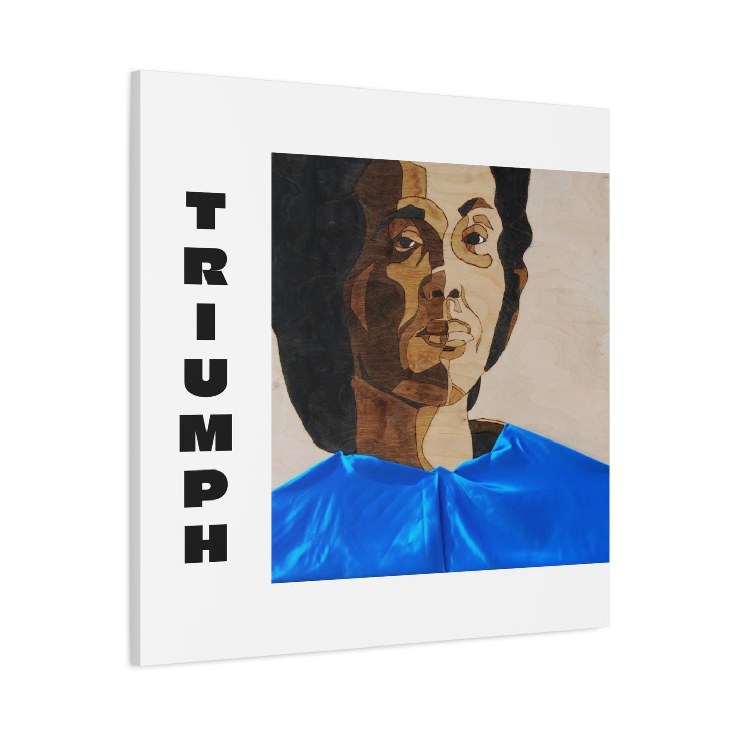 Artistic Canvas Wall Art - Stretched Matte Print of Iconic Portrait