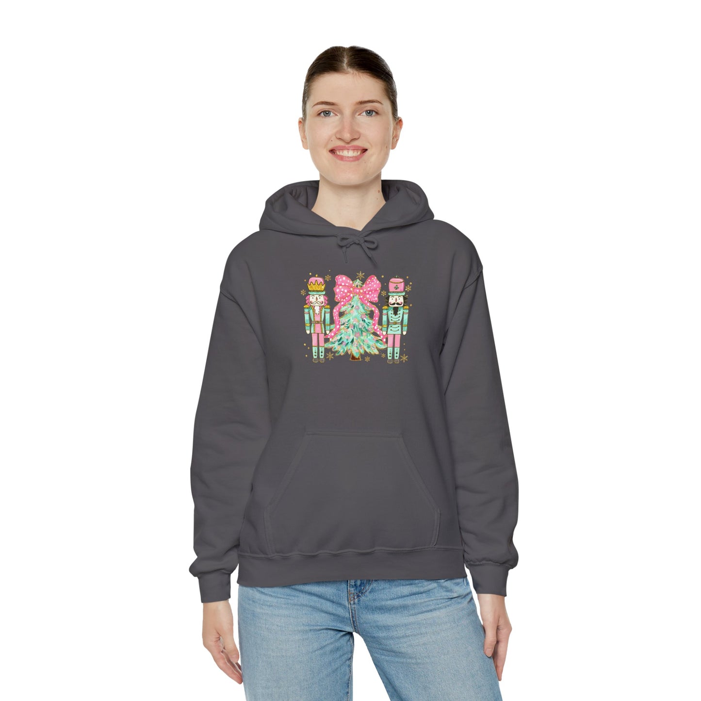 Festive Nutcracker Christmas Hoodie - Ileana Marie Designs