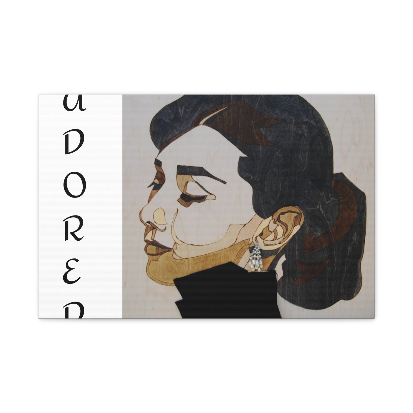 "Adored"Canvas Art – Stylish Portrait of a Woman