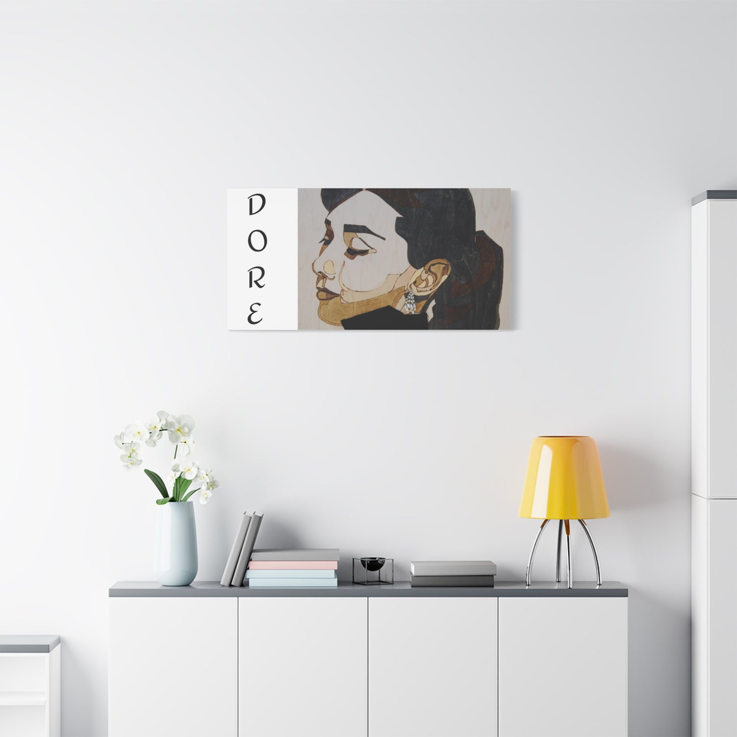 "Adored"Canvas Art – Stylish Portrait of a Woman