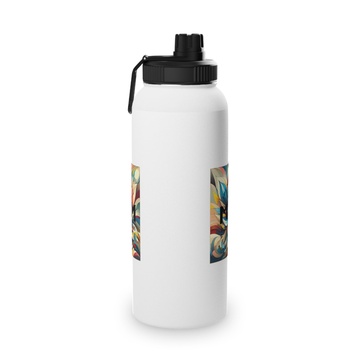 Colorful Stainless Steel Water Bottle with Sports Lid - Perfect for Fitness Enthusiasts