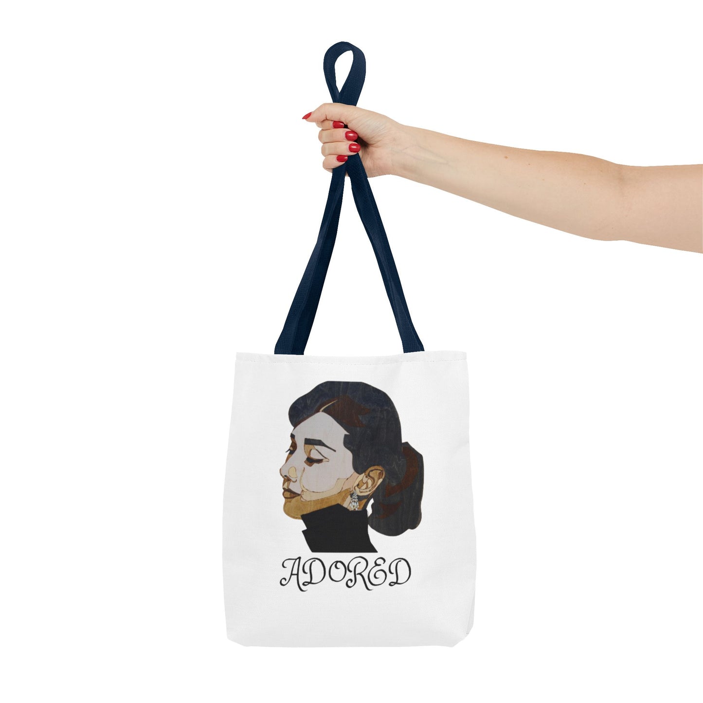 Adored Tote Bag | Stylish Everyday Carry, Gift for Her, Fashion Accessory, Women's Gift, Reusable Bag