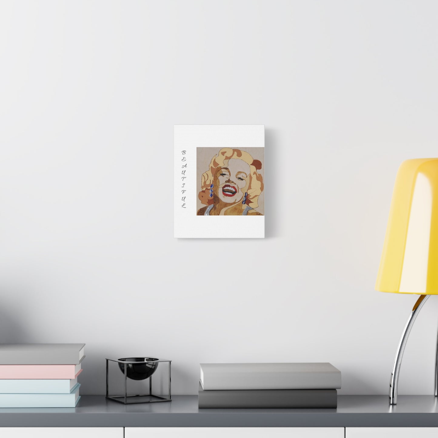 Marilyn Monroe Art Canvas - Stretched Wall Decor for Home & Office