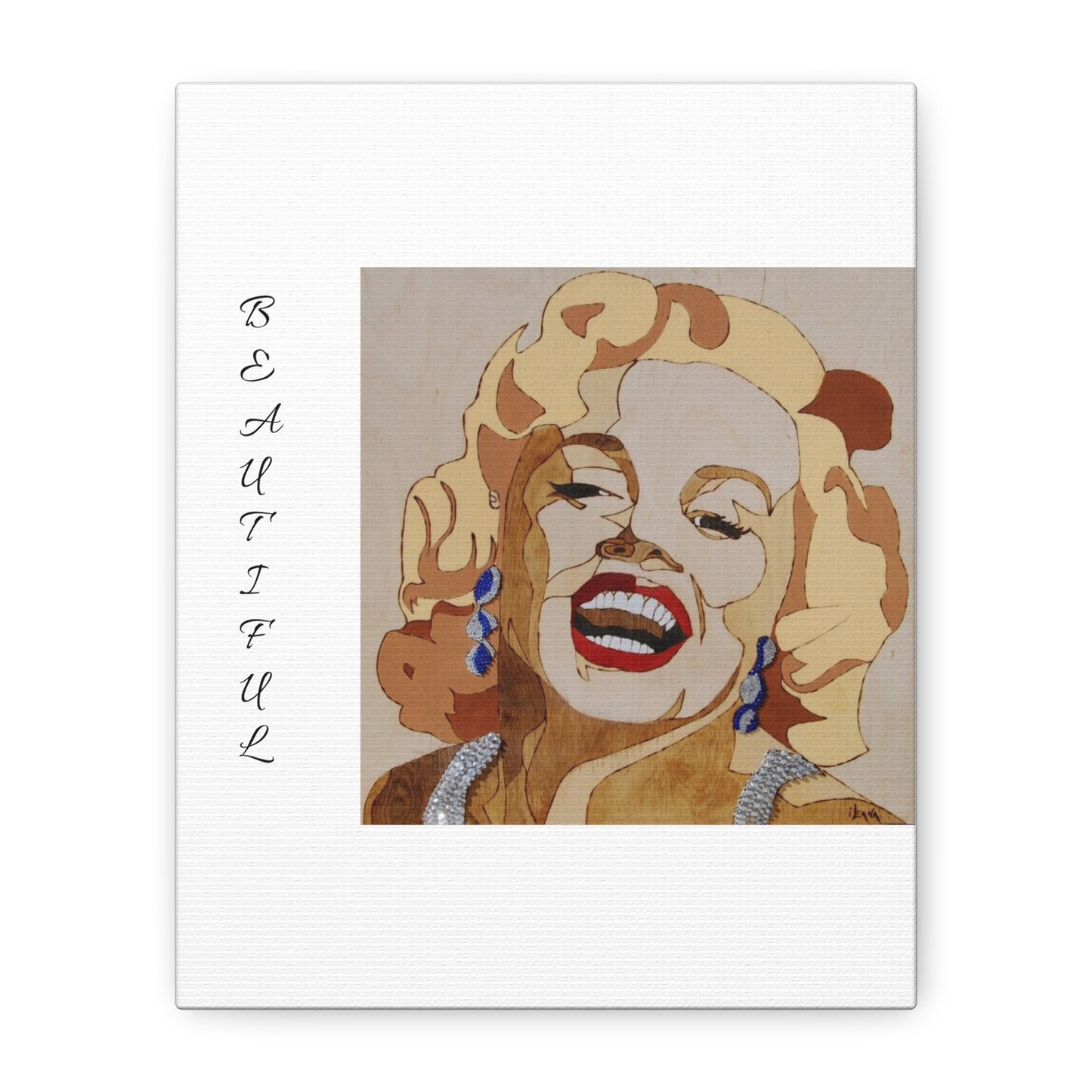 Marilyn Monroe Art Canvas - Stretched Wall Decor for Home & Office