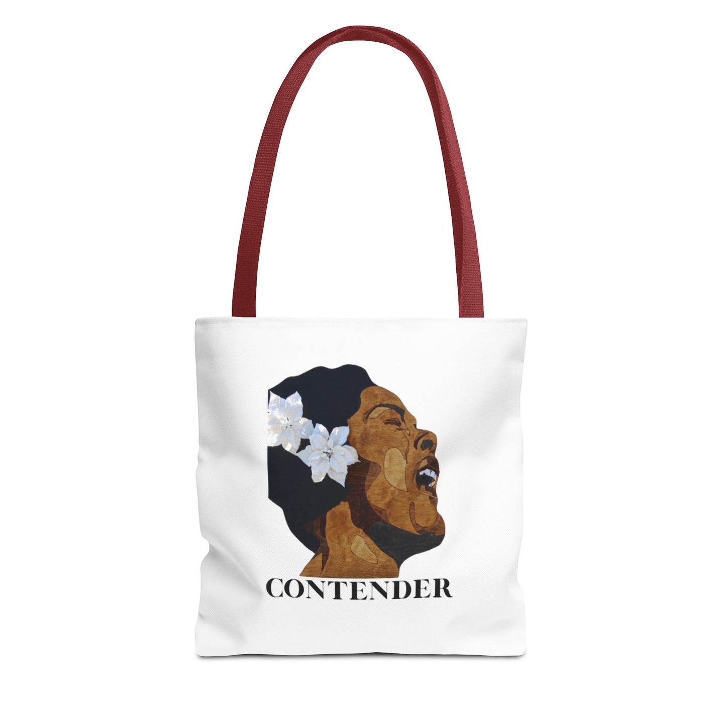 Empowering Tote Bag | Contender Design, Inspirational Gift, Black History Month, Affirmation, Eco-Friendly Shopping