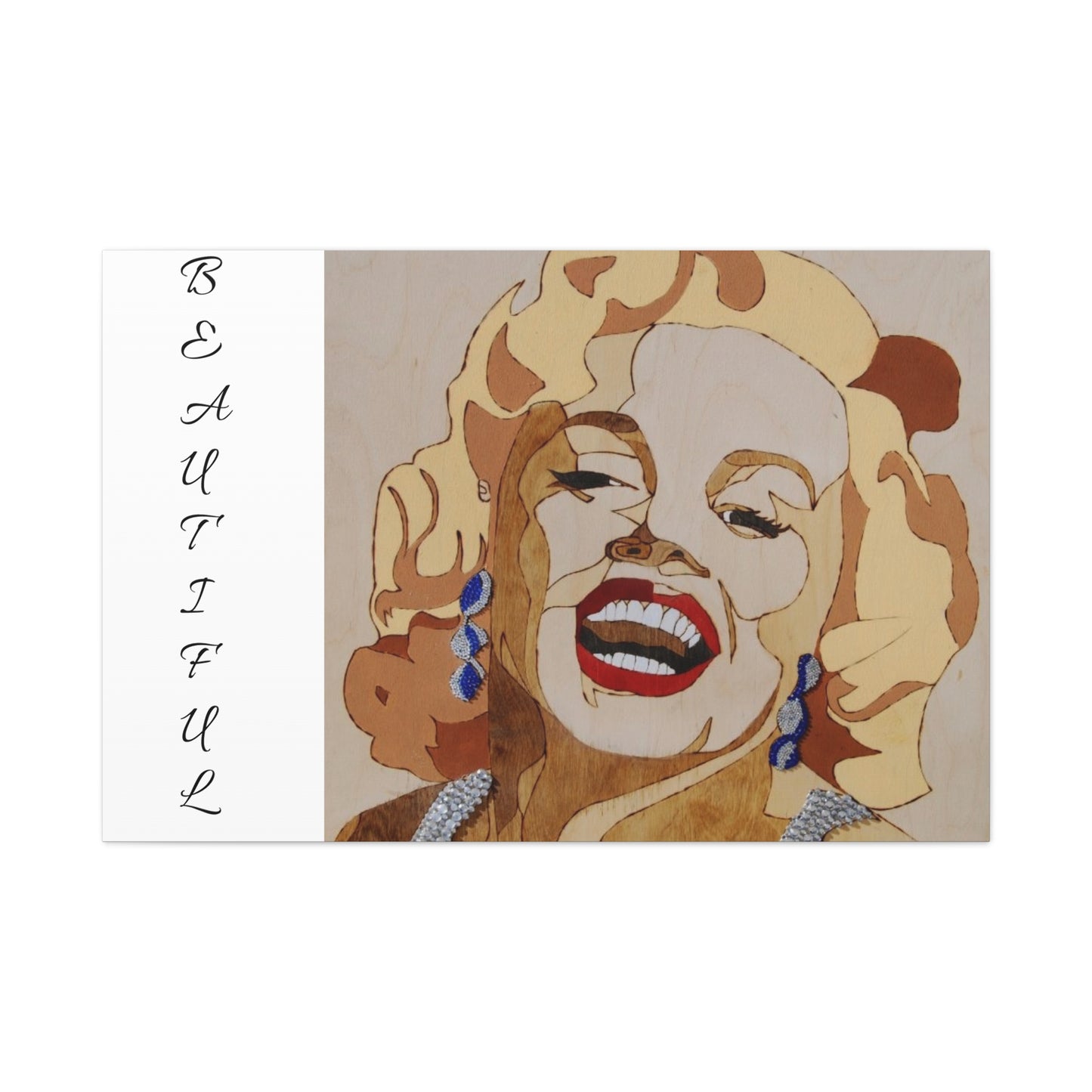 Marilyn Monroe Art Canvas - Stretched Wall Decor for Home & Office