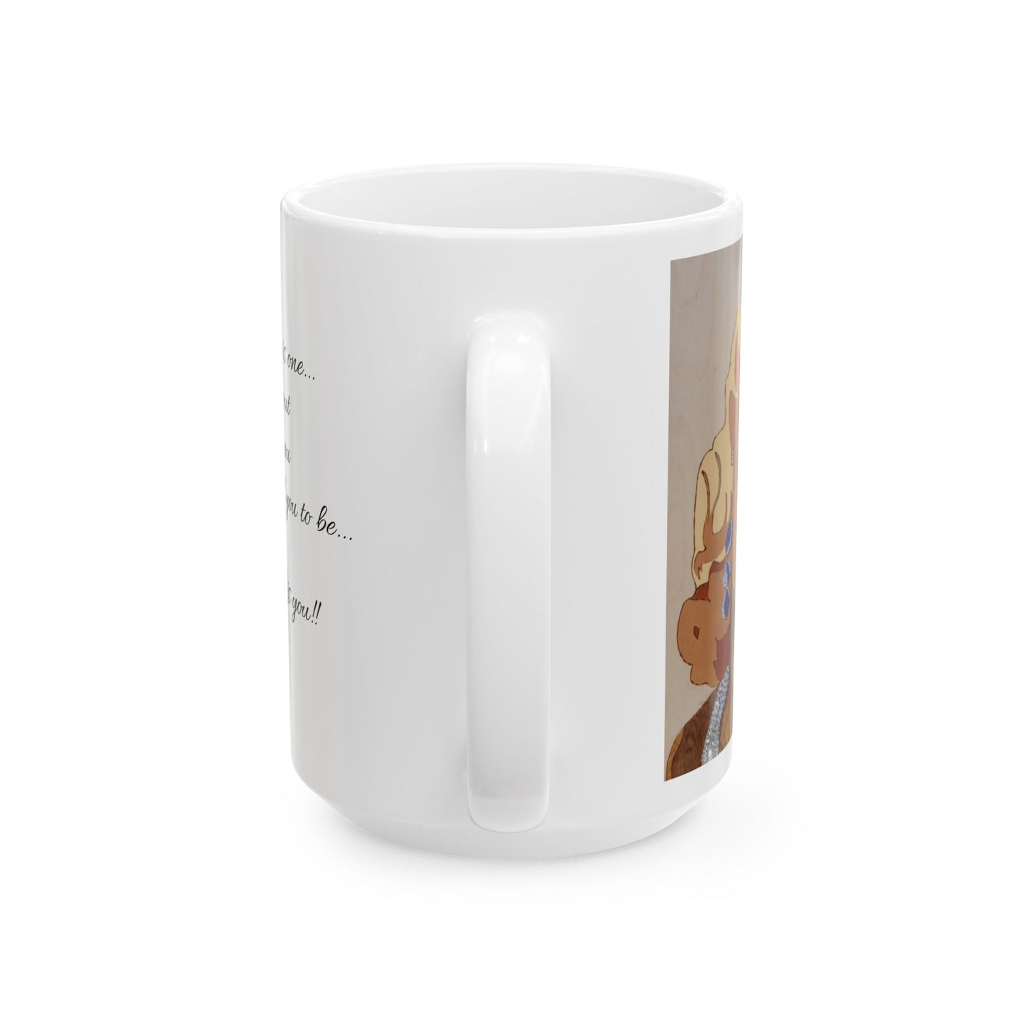 "Beautiful", Marylin Monroe, Loved & Self-Discovery Quote, Inspirational Ceramic Mug