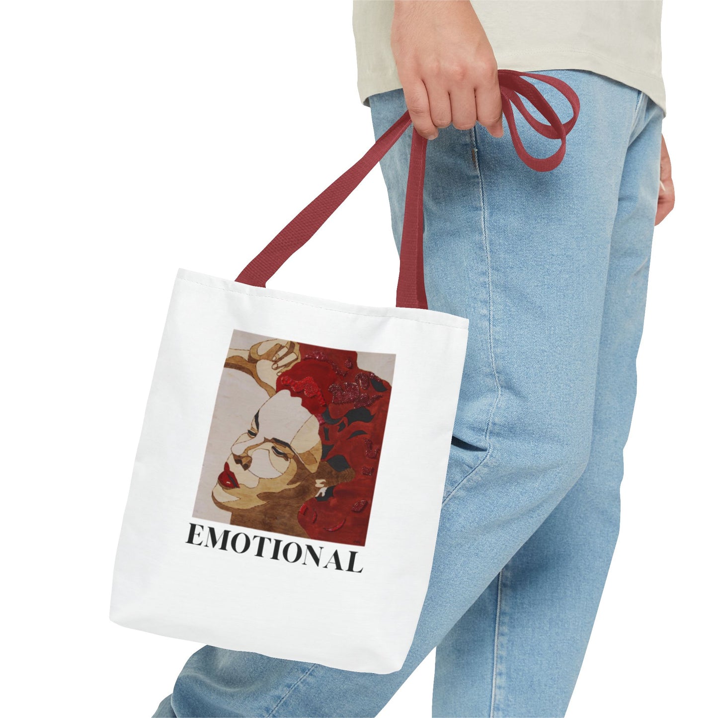 Emotional Art Tote Bag | Stylish Return to Nature Bag | Gift for Art Lovers, Everyday Use, Eco-Friendly Shopping, Statement Piece