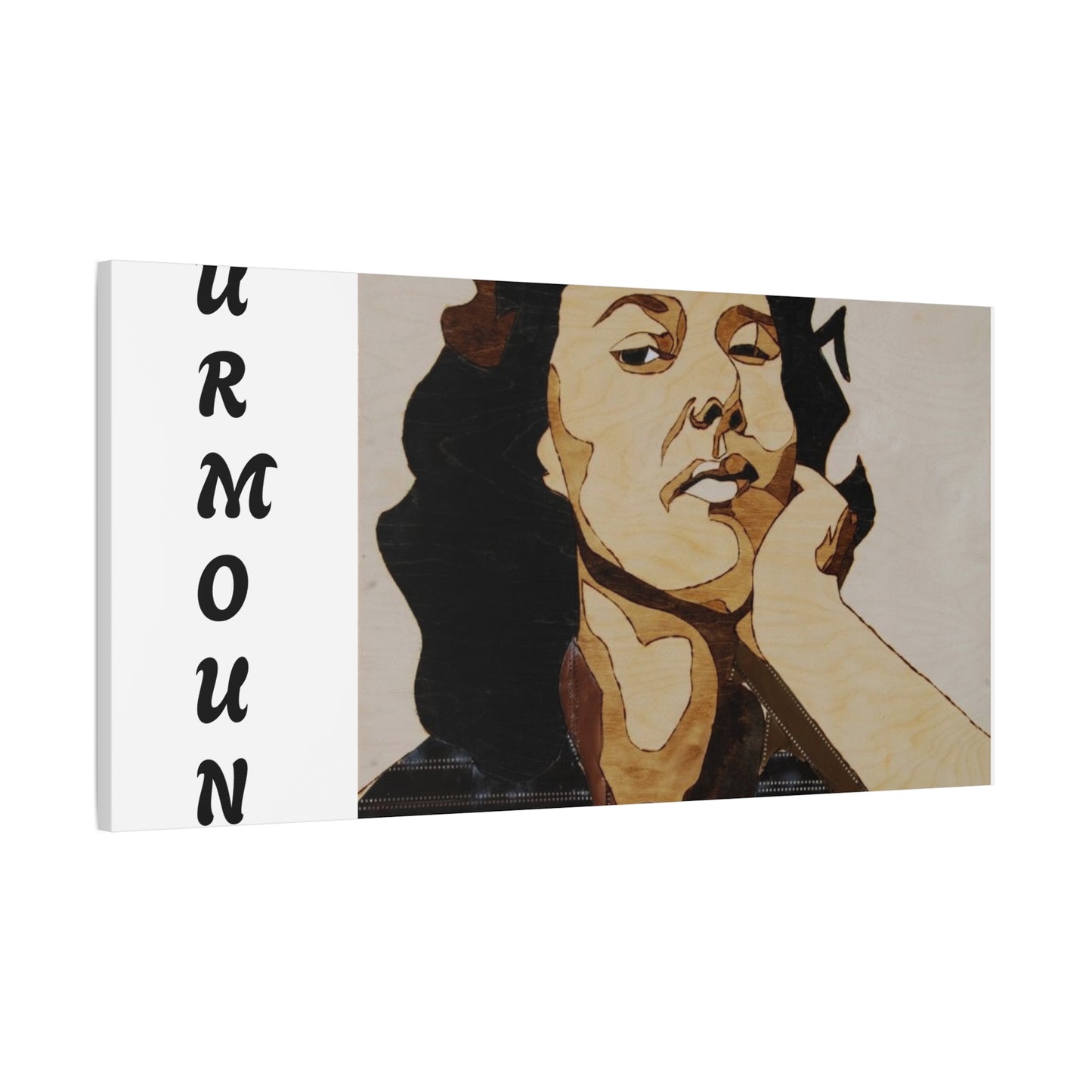 "Surmount", Dorothy Danbridge inspired  Contemporary Art Canvas Print - Modern Serene Portrait Decoration
