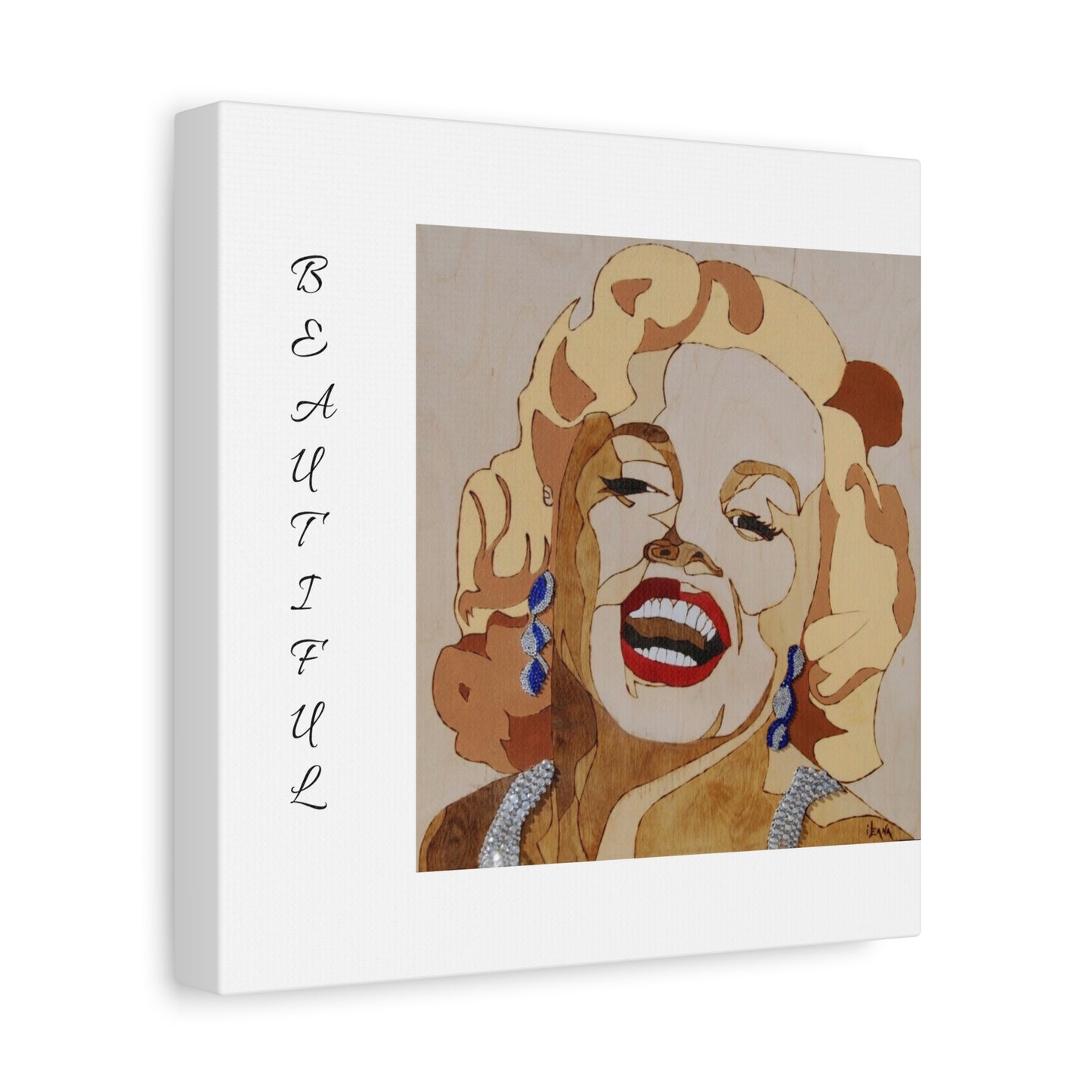 Marilyn Monroe Art Canvas - Stretched Wall Decor for Home & Office