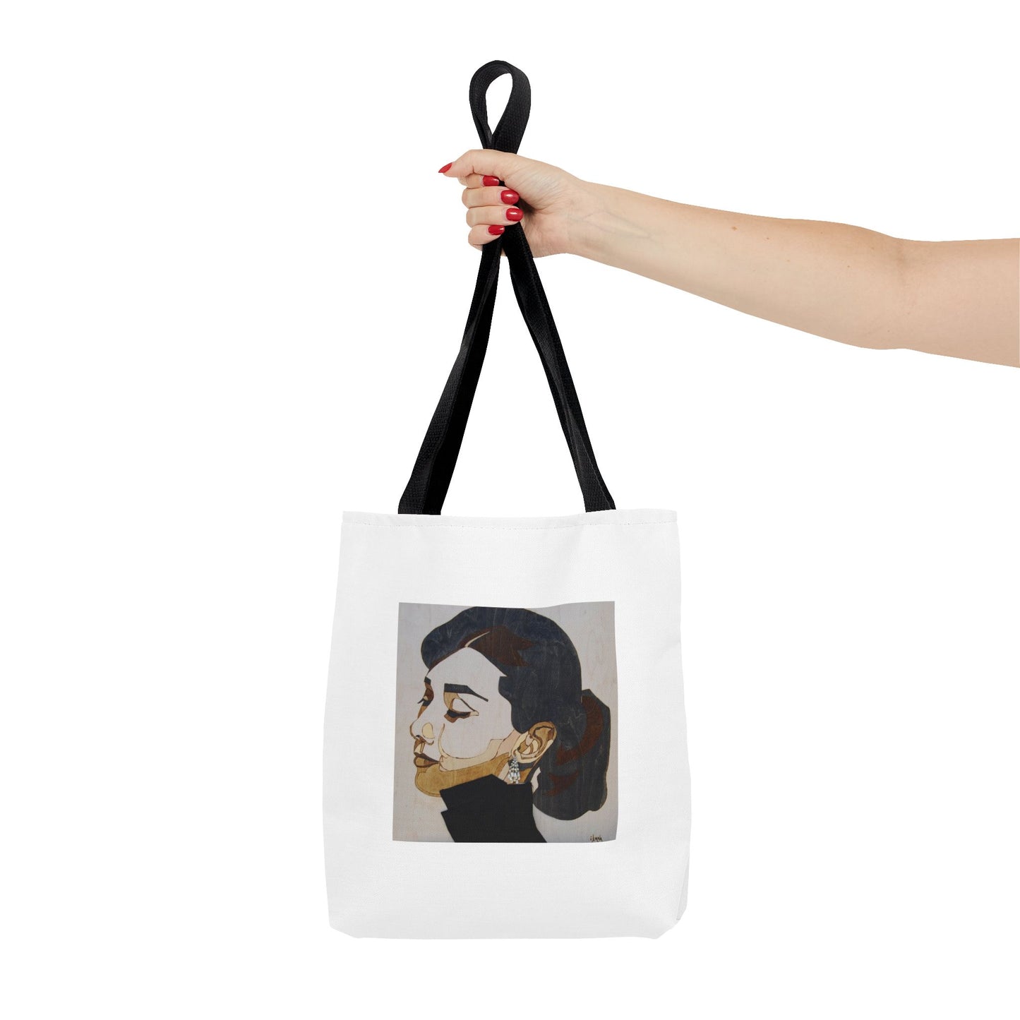 Elegant Art Tote Bag with Inspirational Quote Perfect for Everyday Use