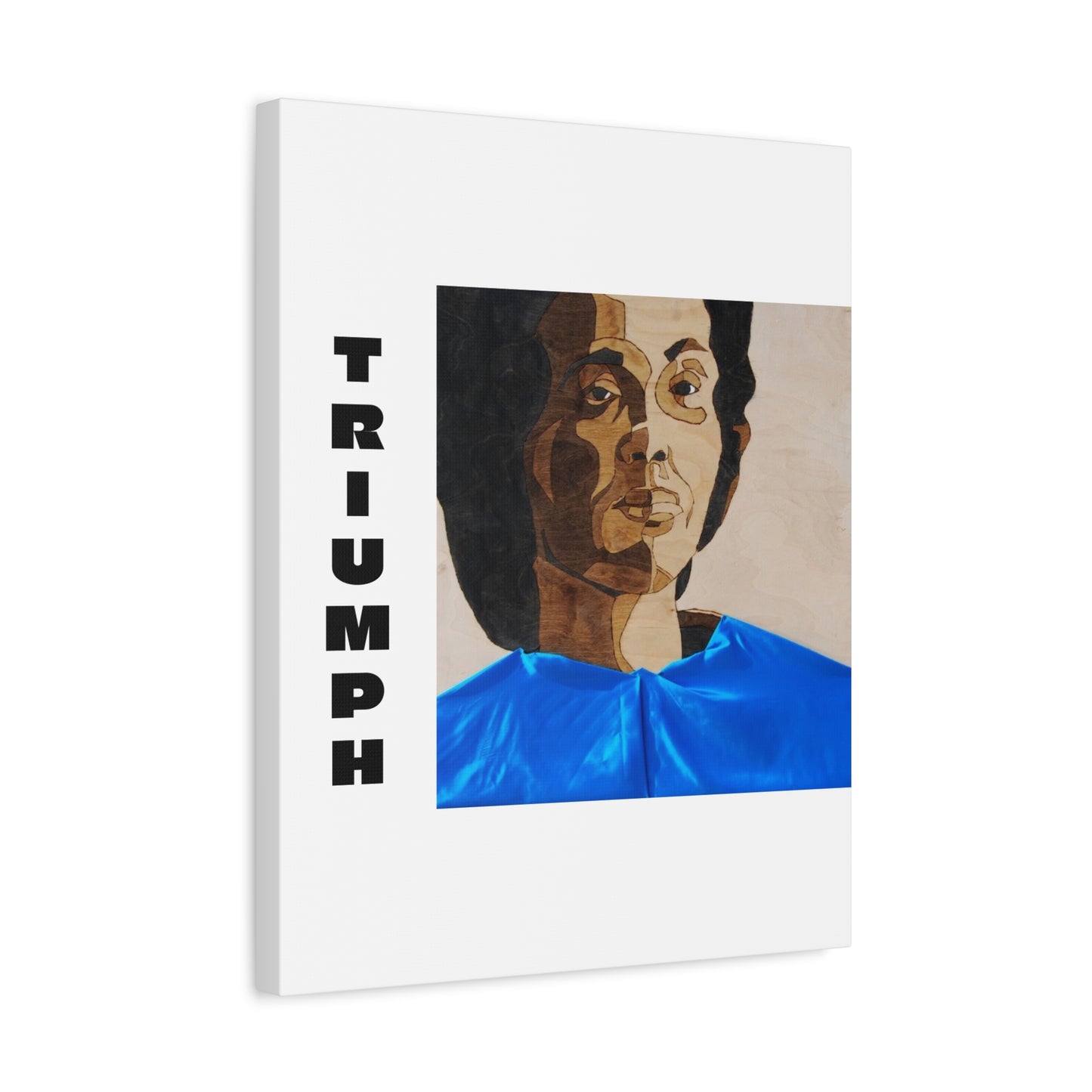 Artistic Canvas Wall Art - Stretched Matte Print of Iconic Portrait