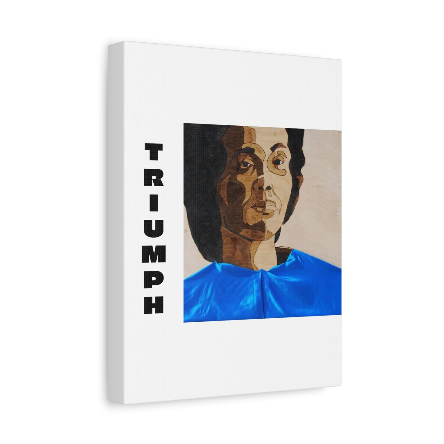 Artistic Canvas Wall Art - Stretched Matte Print of Iconic Portrait