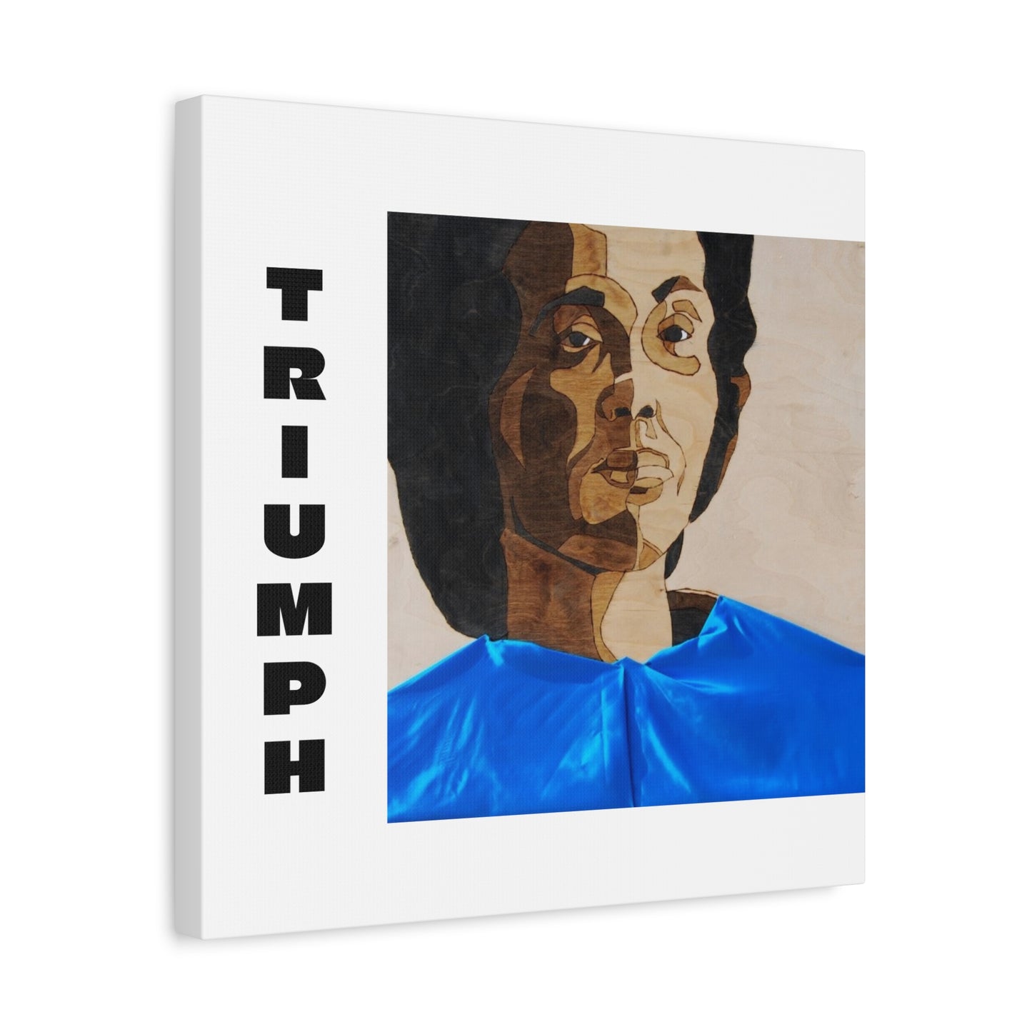 Artistic Canvas Wall Art - Stretched Matte Print of Iconic Portrait