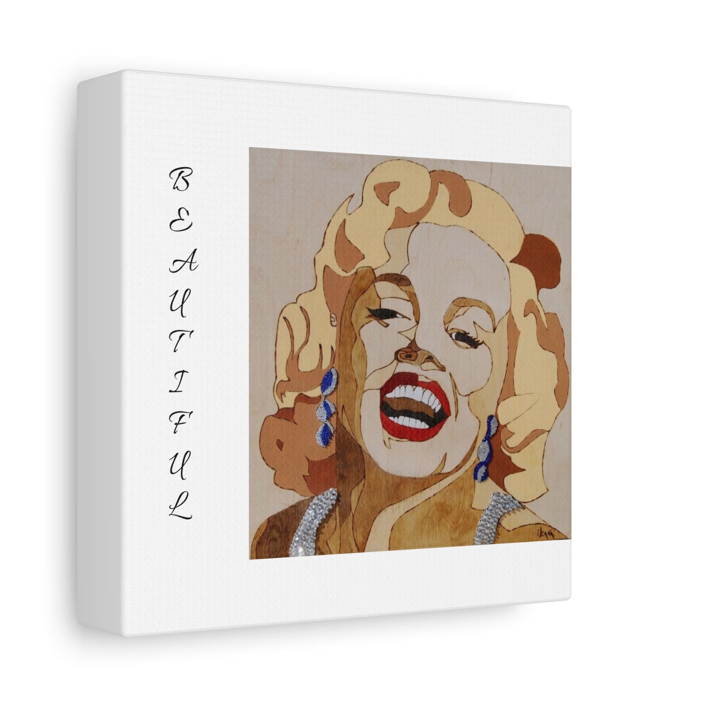 Marilyn Monroe Art Canvas - Stretched Wall Decor for Home & Office