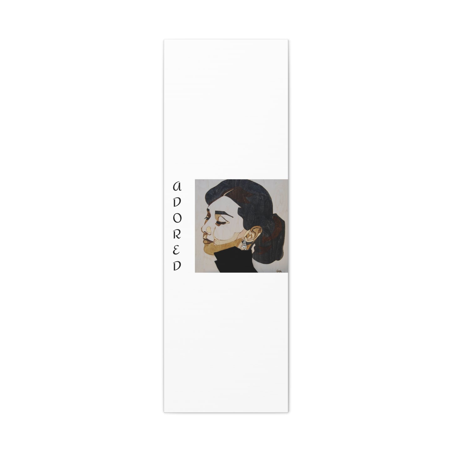 "Adored"Canvas Art – Stylish Portrait of a Woman