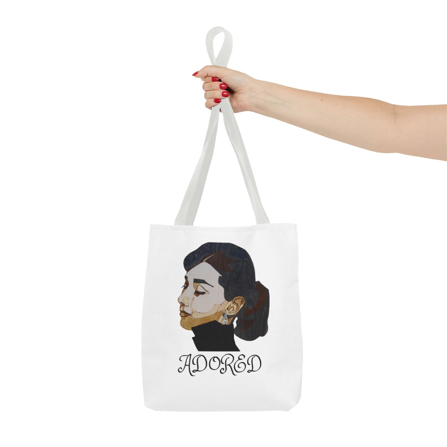 Adored Tote Bag | Stylish Everyday Carry, Gift for Her, Fashion Accessory, Women's Gift, Reusable Bag
