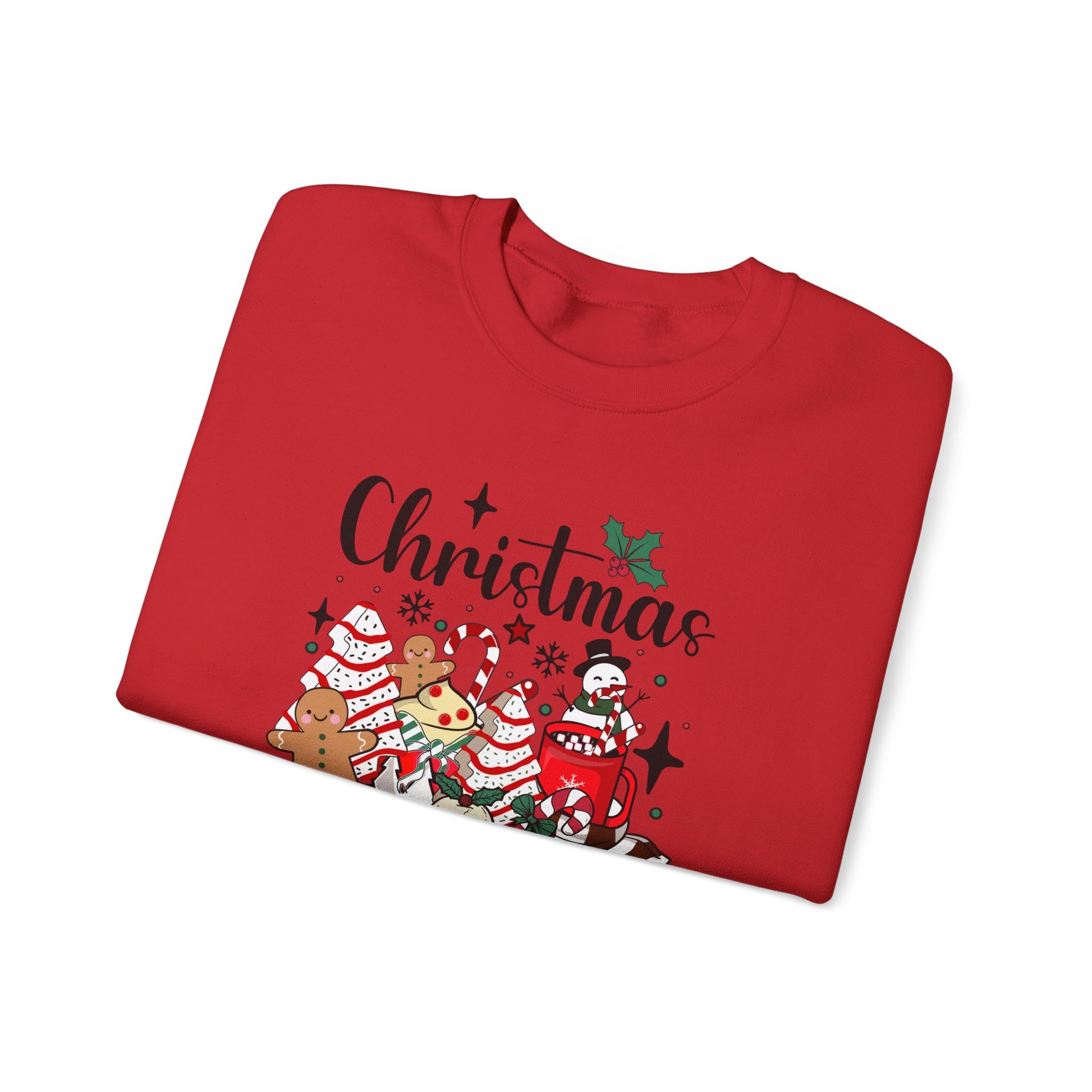 Christmas Calories Don't Count Crewneck Sweatshirt | Unisex Holiday Sweatshirt - Ileana Marie Designs