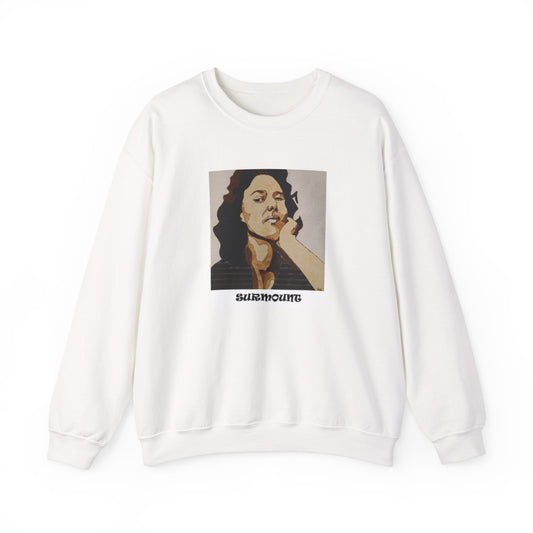 Artistic Unisex Heavy Blend™ Crewneck Sweatshirt, Casual Wear, Gift for Her, Fashion Statement, Cozy Streetwear, Art Lover Apparel