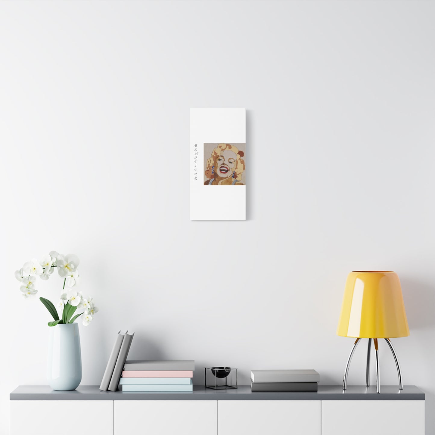 Marilyn Monroe Art Canvas - Stretched Wall Decor for Home & Office