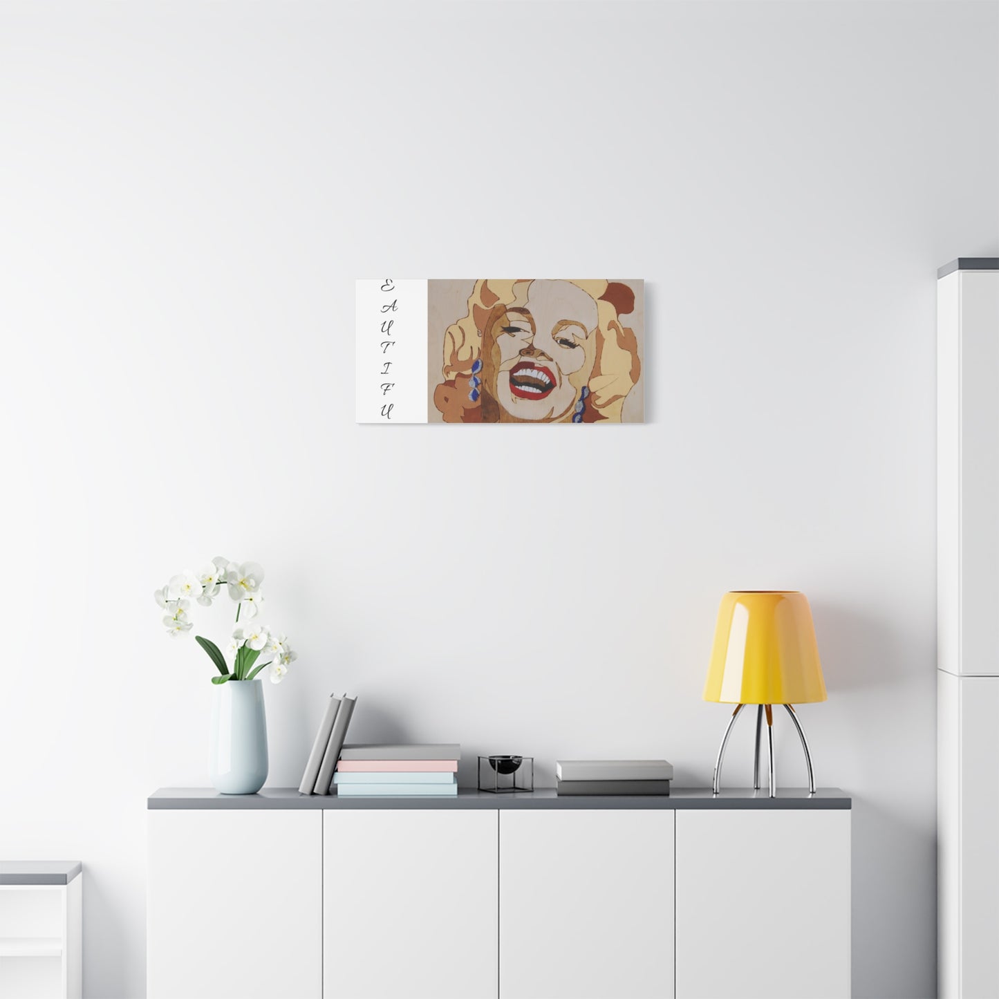 Marilyn Monroe Art Canvas - Stretched Wall Decor for Home & Office