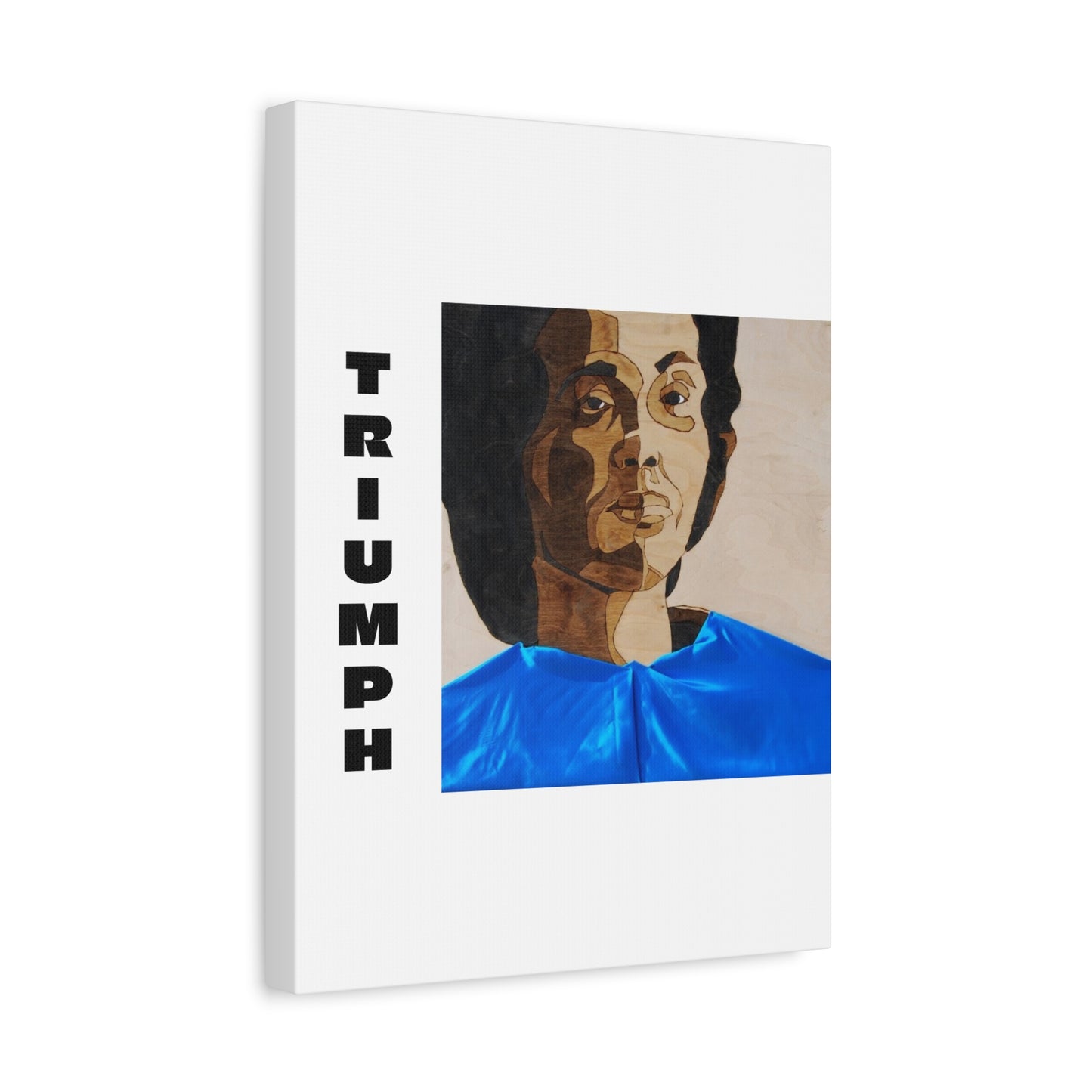 Artistic Canvas Wall Art - Stretched Matte Print of Iconic Portrait