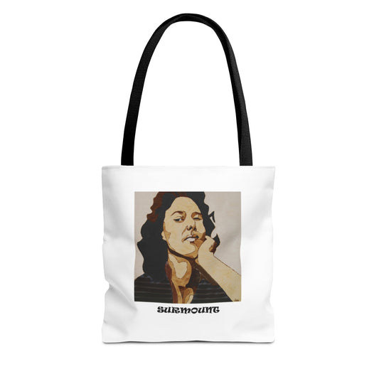 Empowering Tote Bag - Unique Art Print, Gift for Women, Confidence Bag, Everyday Use, Motivational Tote, Fashion Accessory