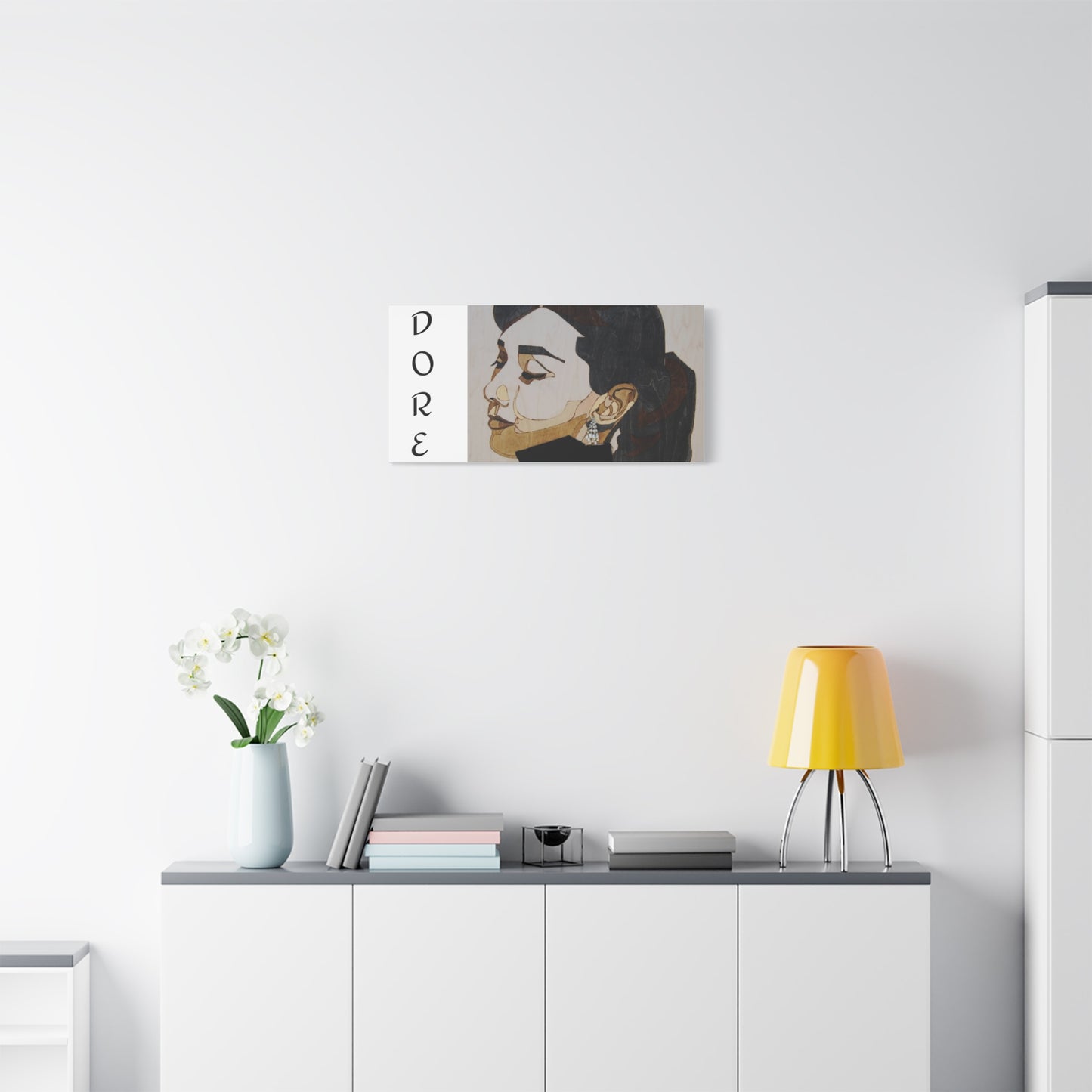 "Adored"Canvas Art – Stylish Portrait of a Woman