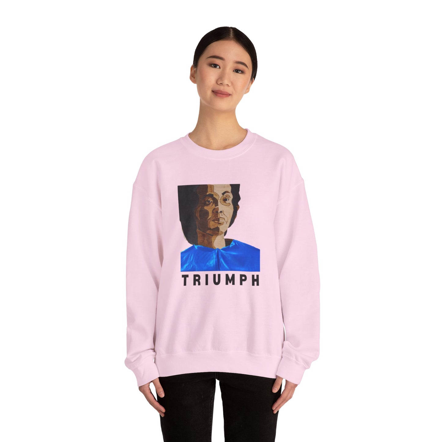Triumph Unisex Heavy Blend™ Crewneck Sweatshirt, Inspirational Sweatshirt, Motivational Apparel, Perfect for Cozy Days, Great Gift for