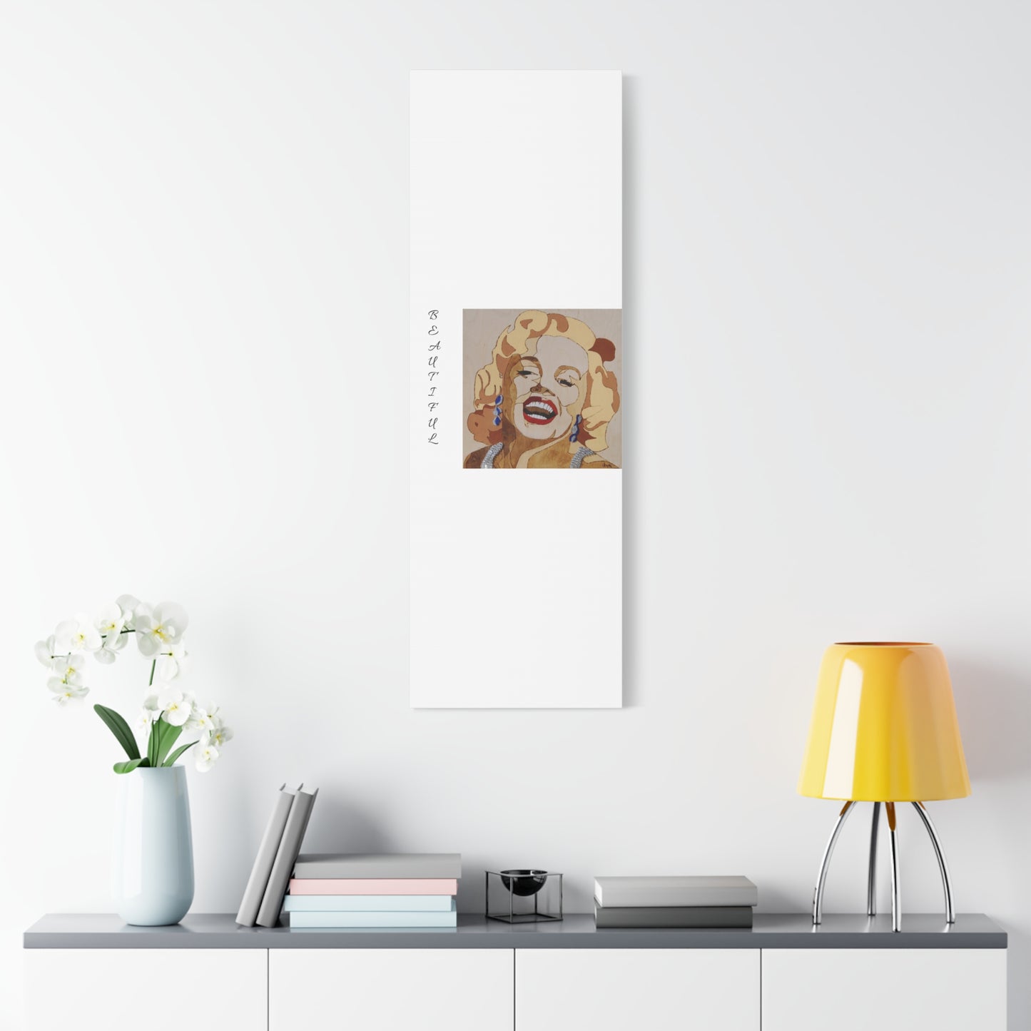 Marilyn Monroe Art Canvas - Stretched Wall Decor for Home & Office